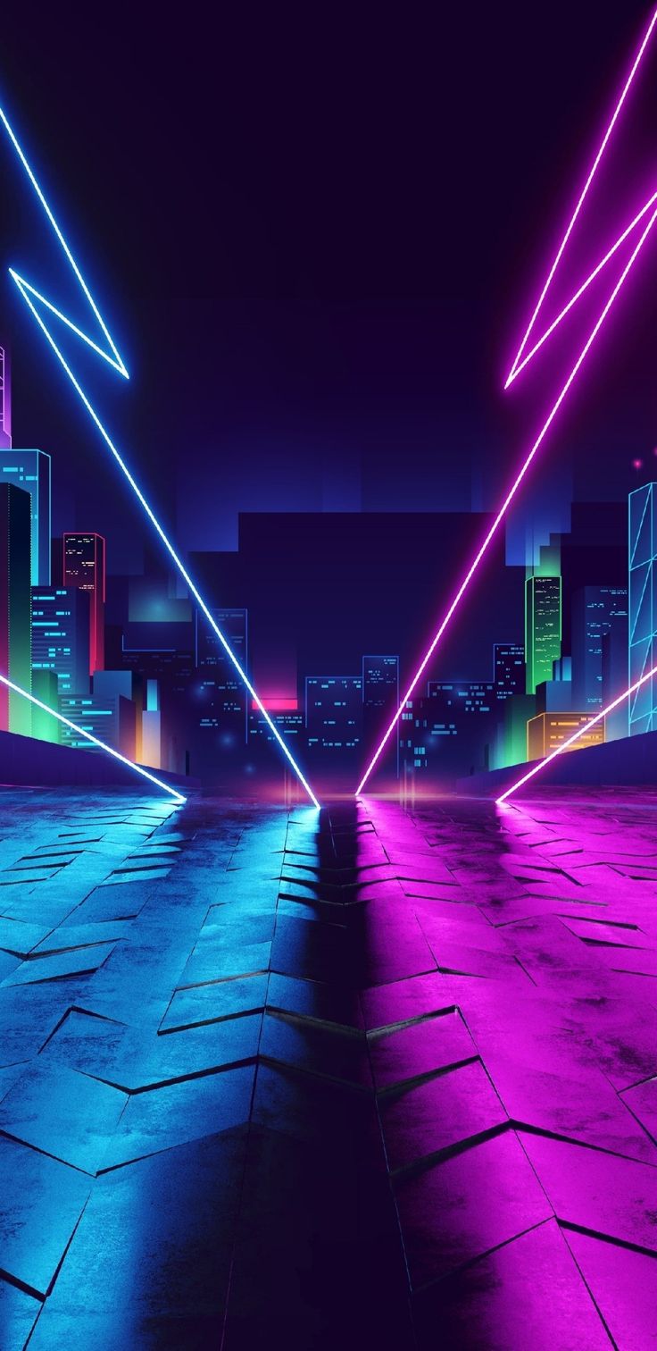Neon RBN. Neon wallpaper, City wallpaper, Wallpaper iphone neon