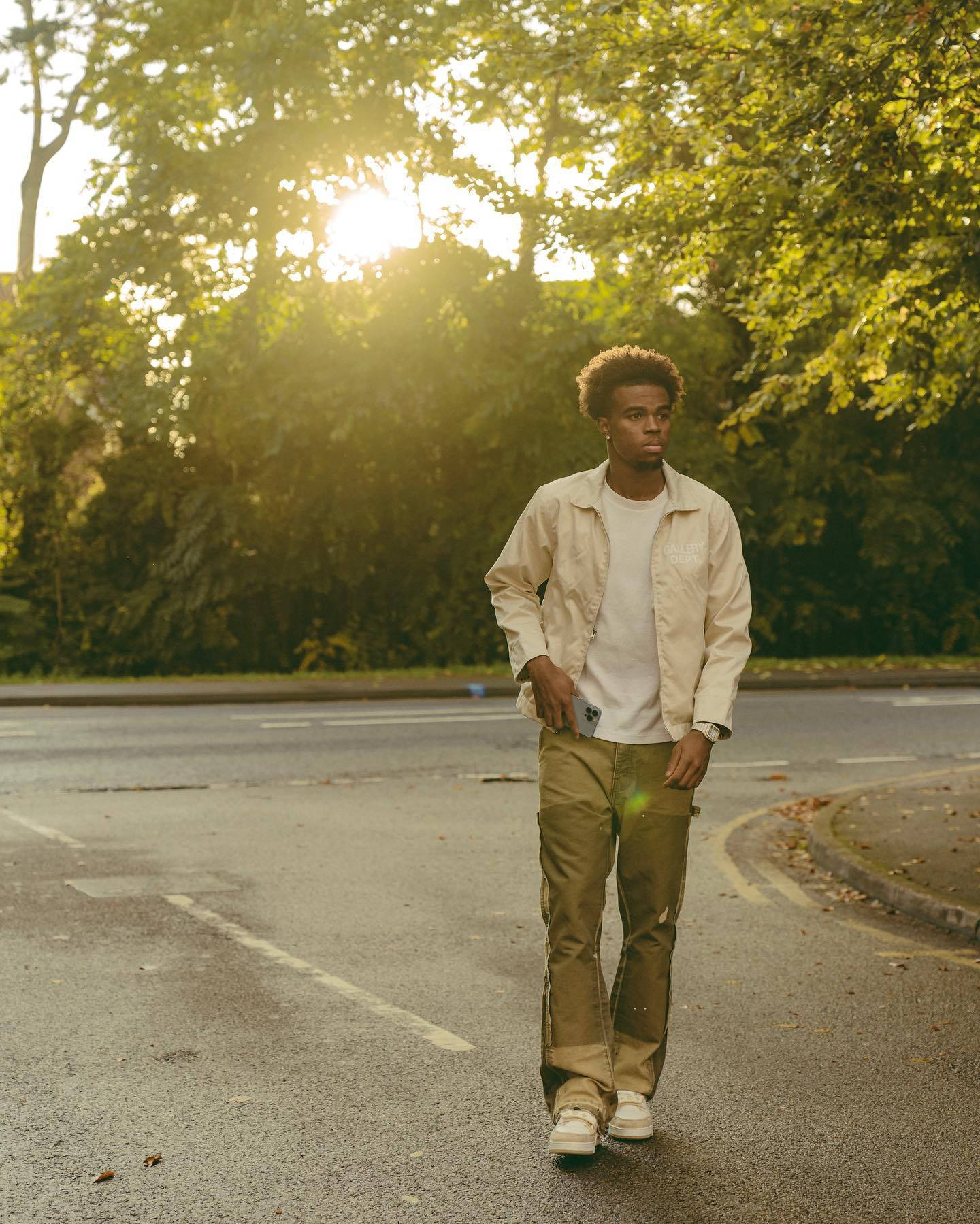 Download Carney Chukwuemeka Casual Clothes Wallpaper