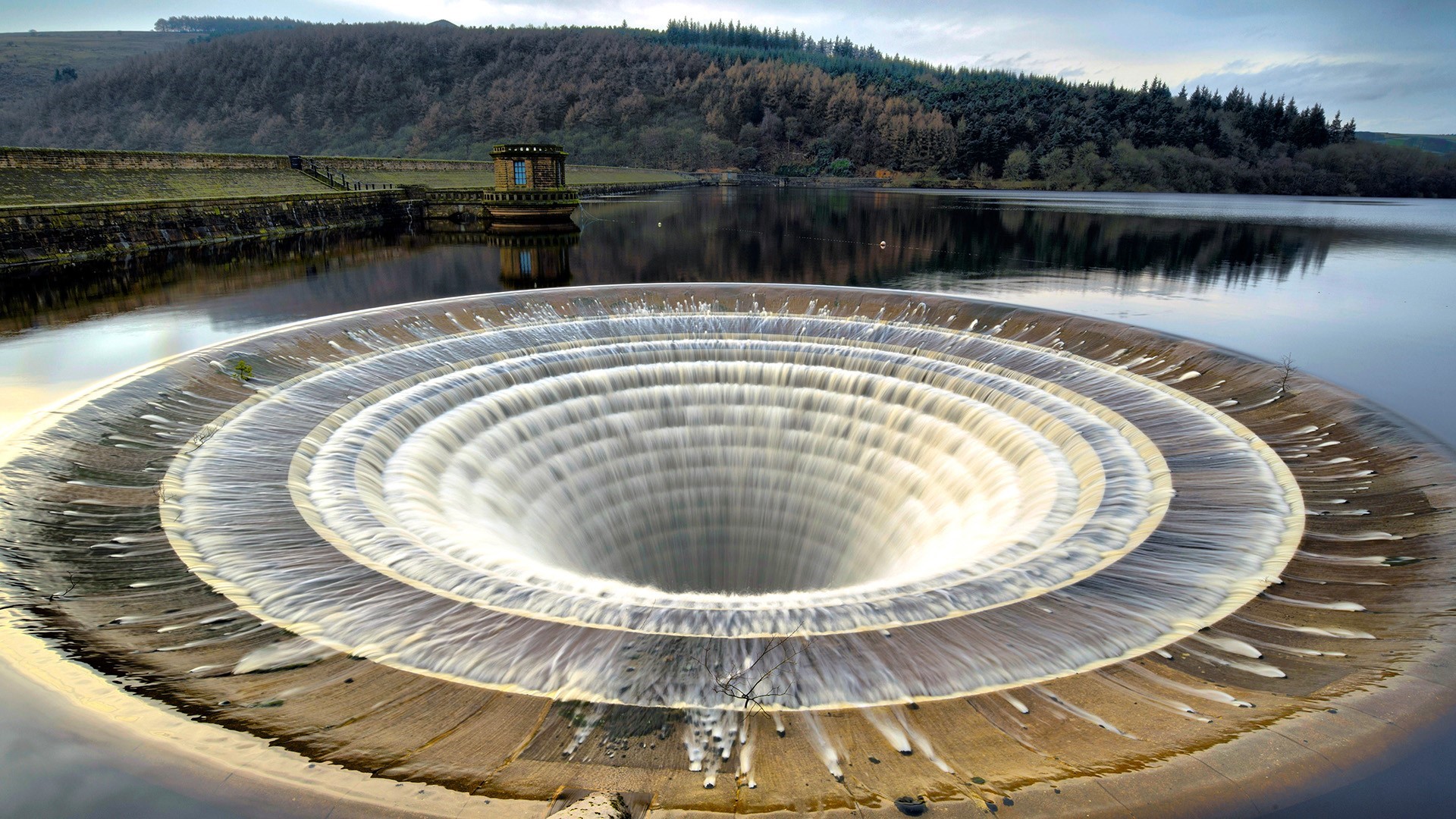 lake, dam, water, hole Gallery HD Wallpaper