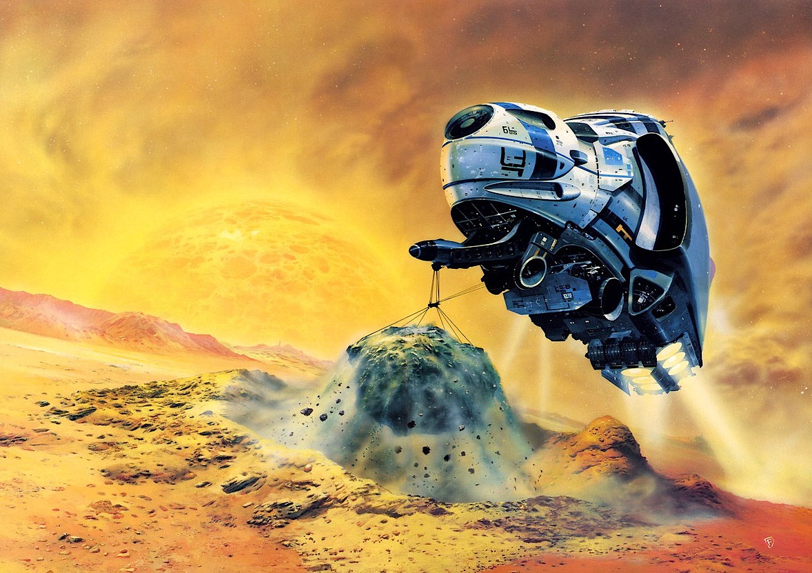 The Geeky Nerfherder: Artist Spotlight: The Art Of. .. Chris Foss
