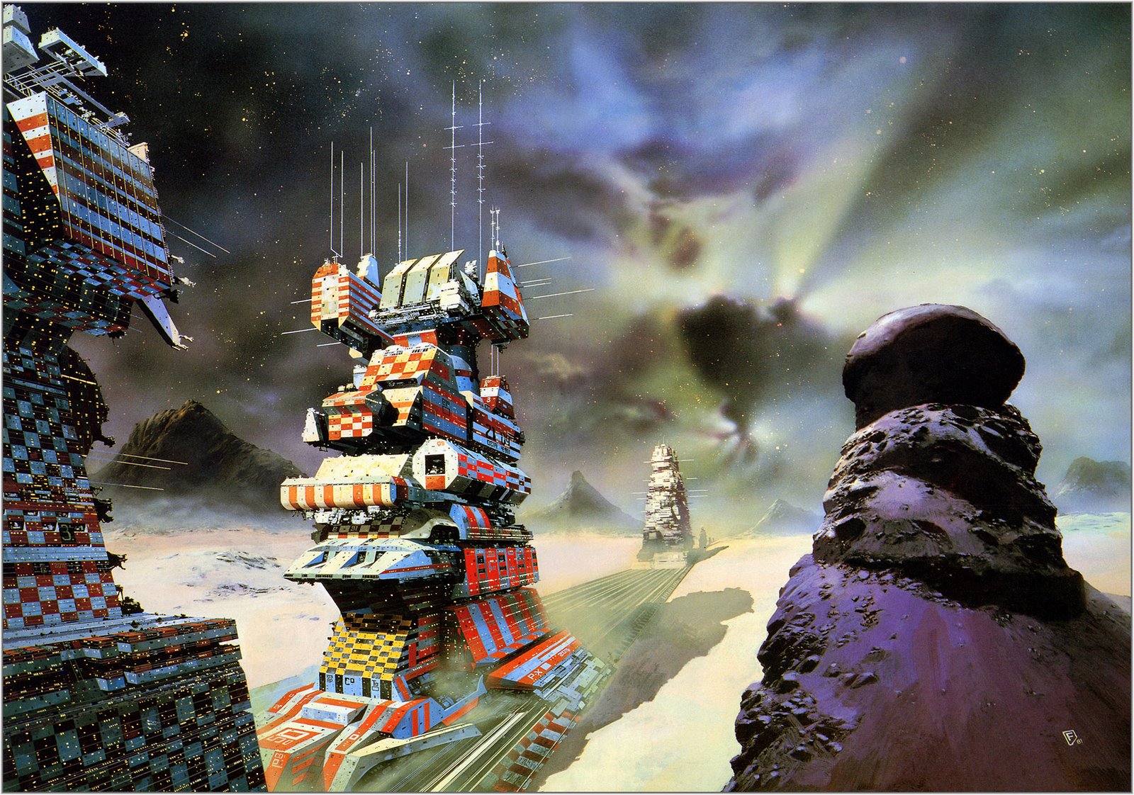 Chris Foss Fi And Fantasy Art And Graphics