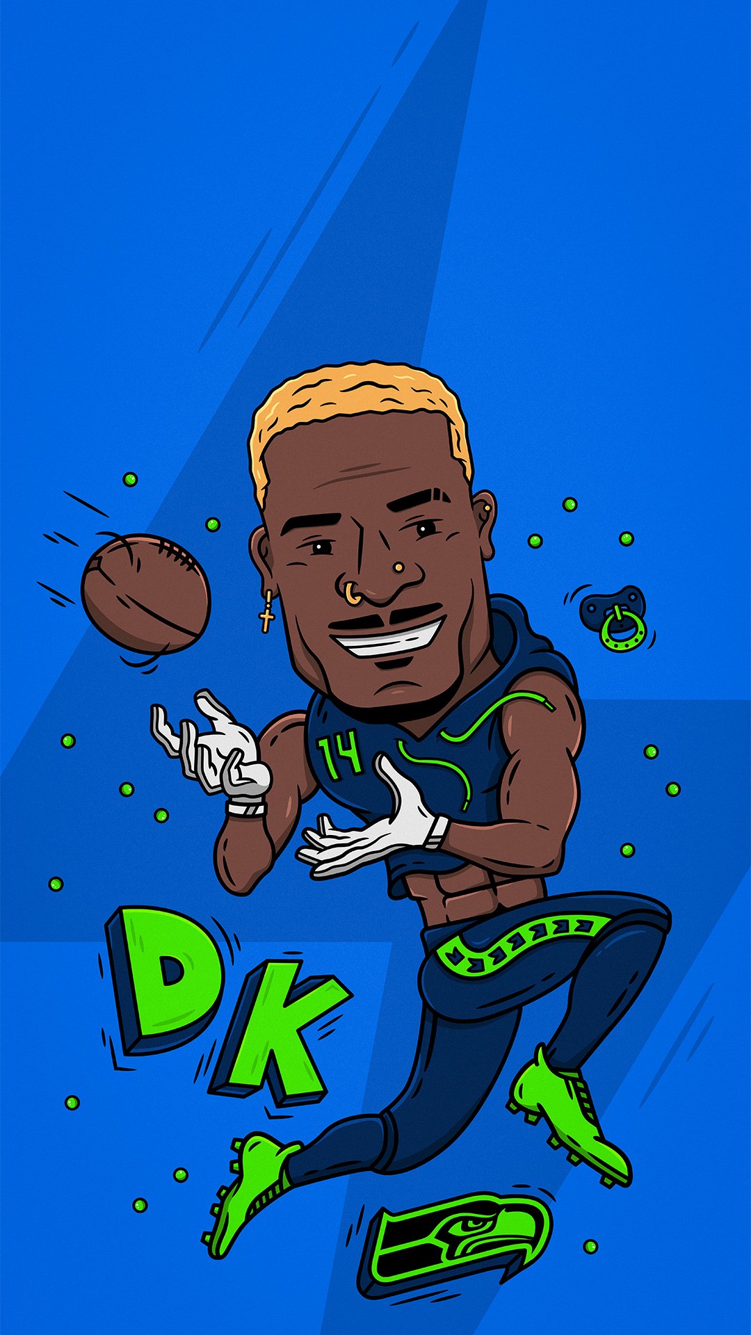 Cartoon NFL Players Wallpapers - Wallpaper Cave