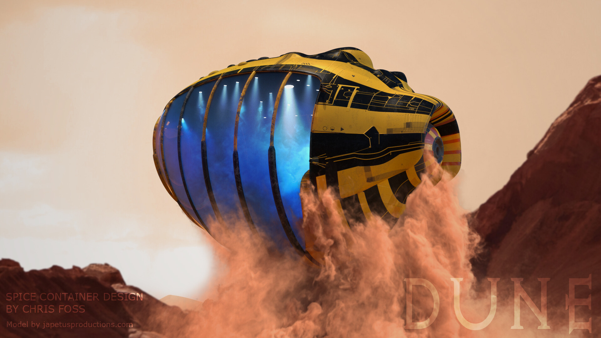 Mike Hanson Foss Spice Container