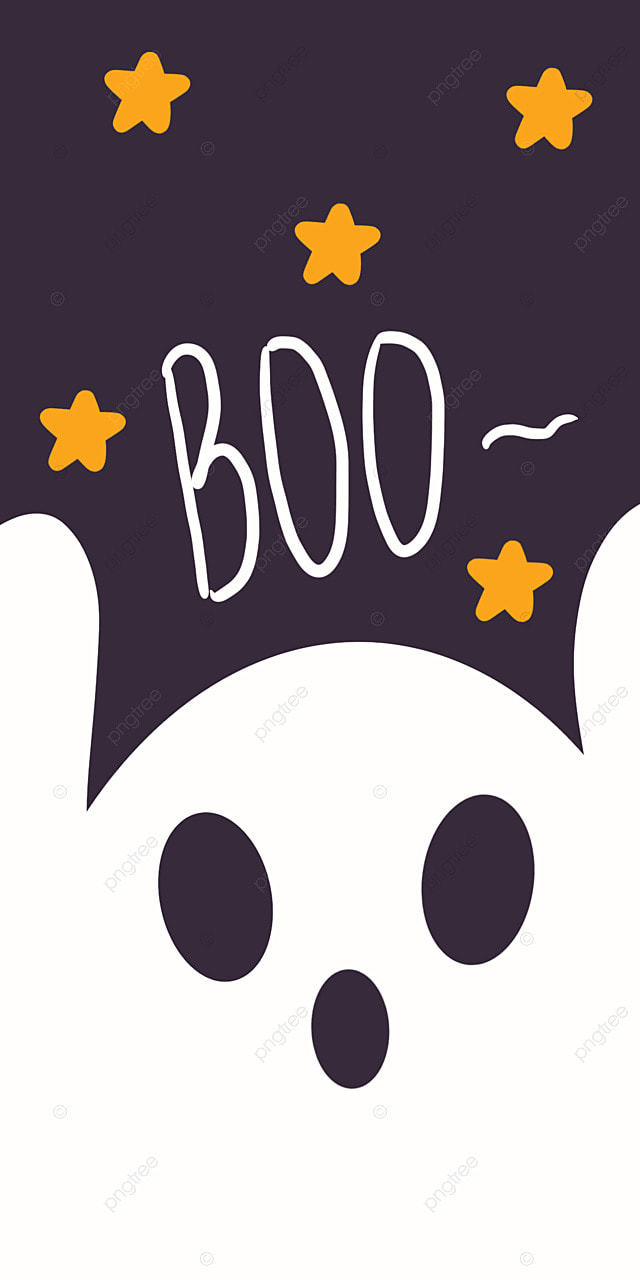 Cute Ghost Phone Wallpaper Background Wallpaper Image For Free Download