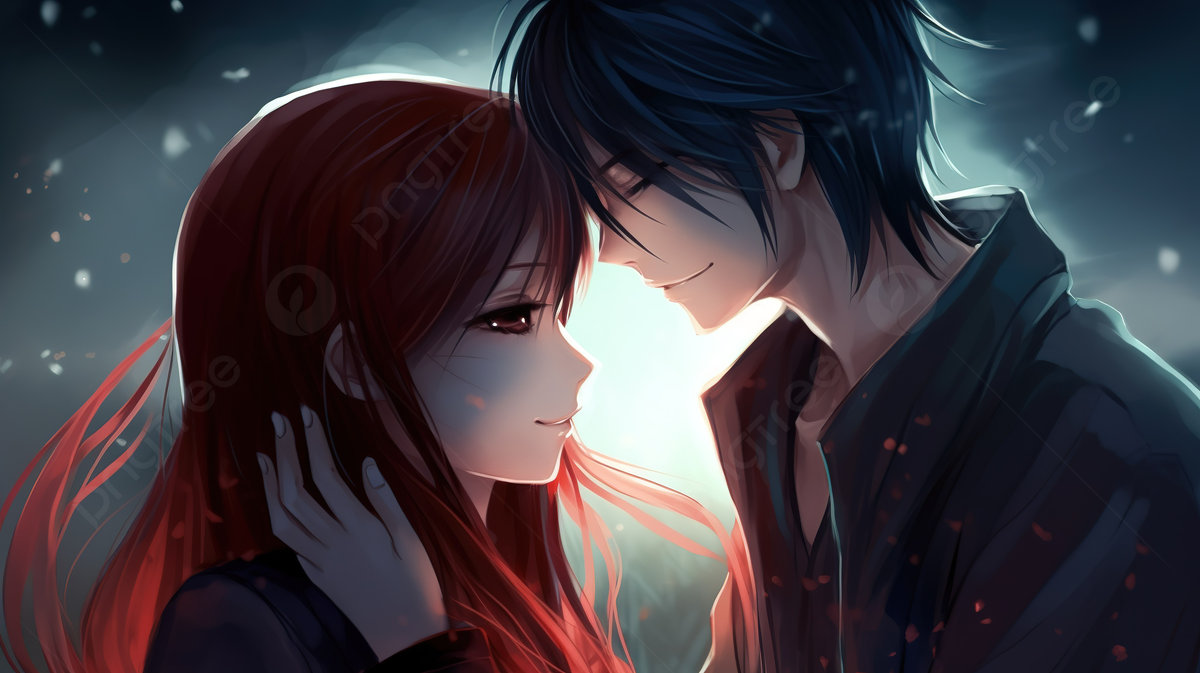 Girl In Love Wallpaper Background, Anime Love Picture Background Image And Wallpaper for Free Download