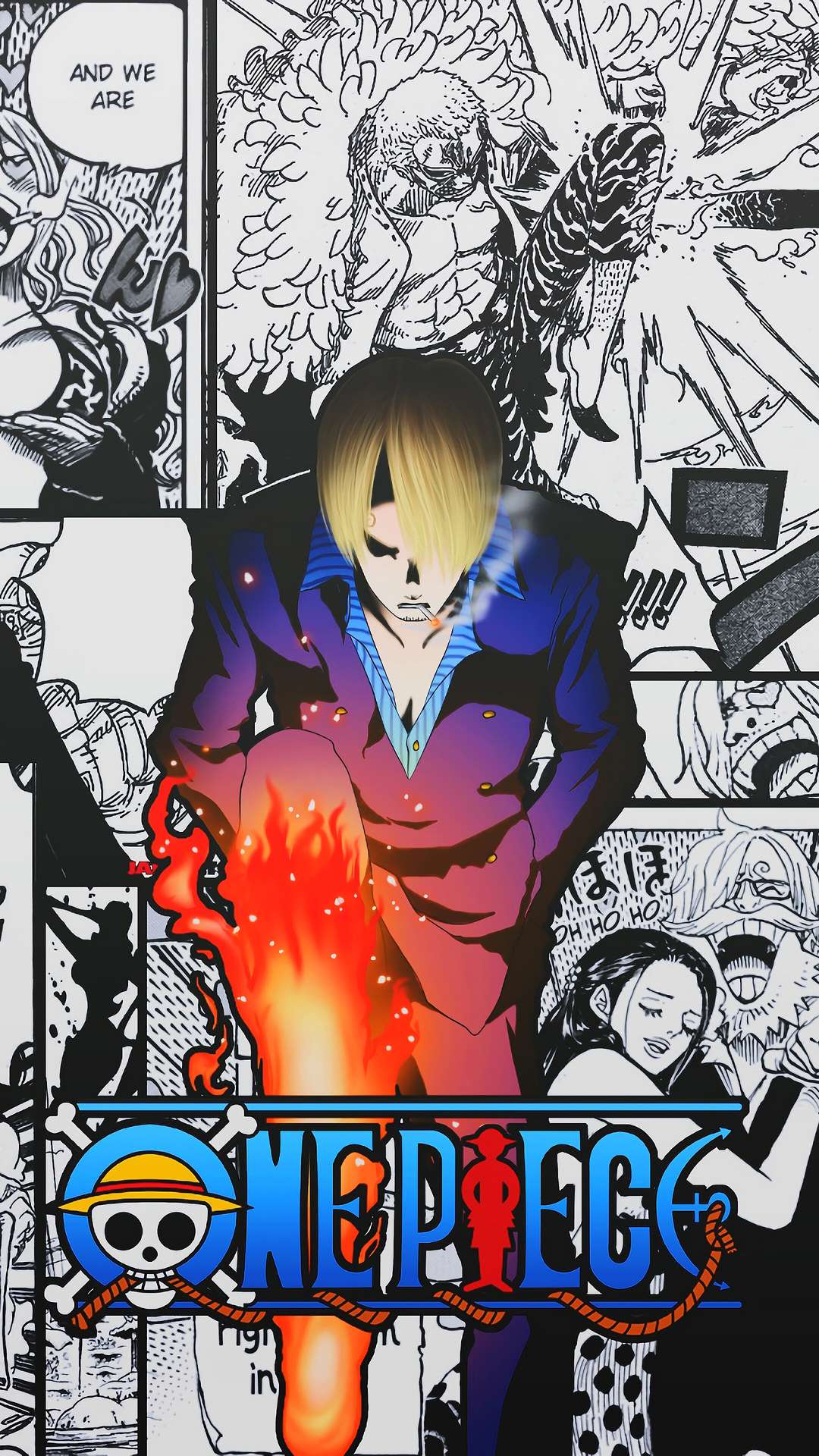Sanji Wallpaper for iPhone and Android