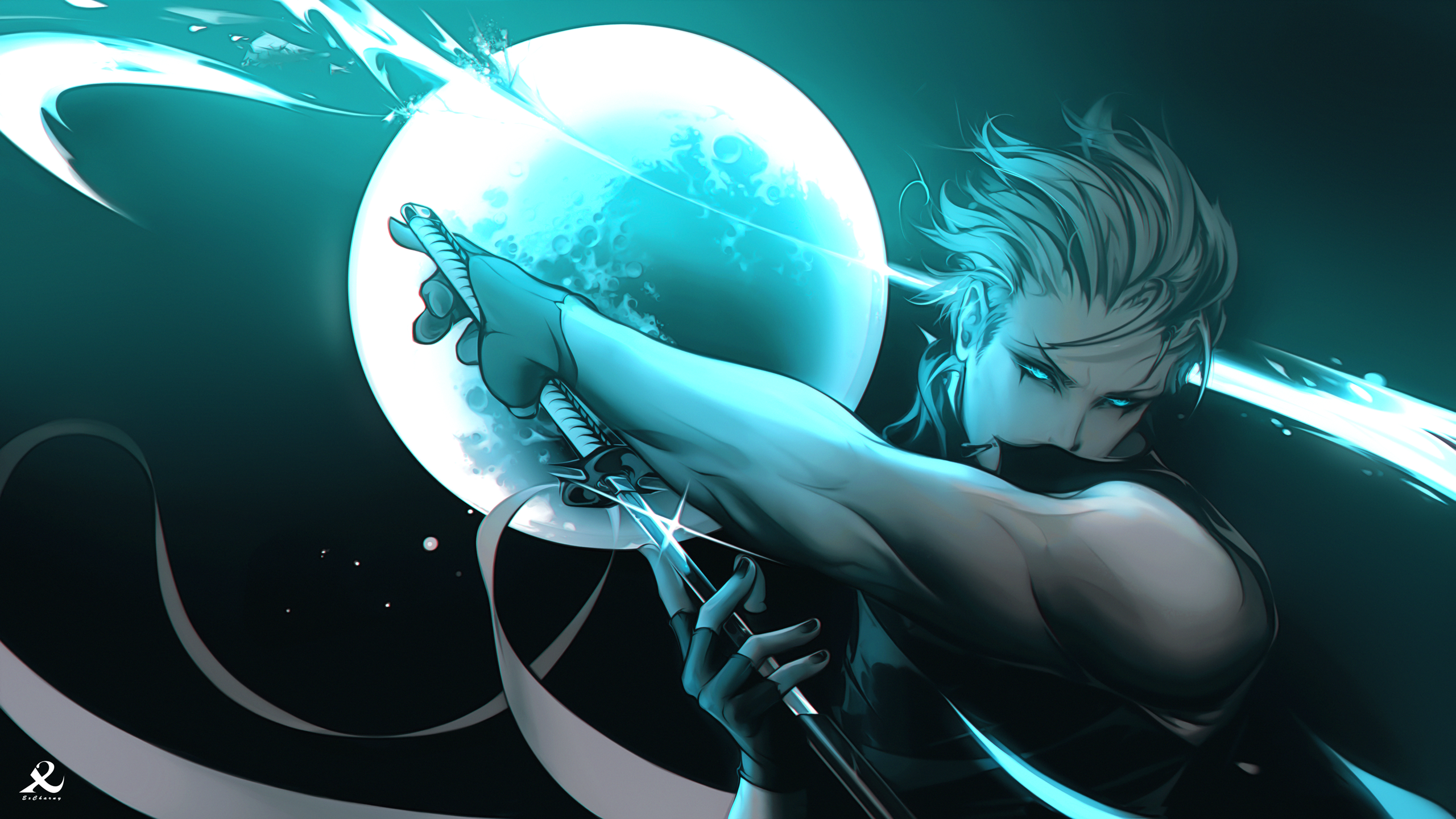 Vergil Unleashed: HD Devil May Cry Epic Wallpaper