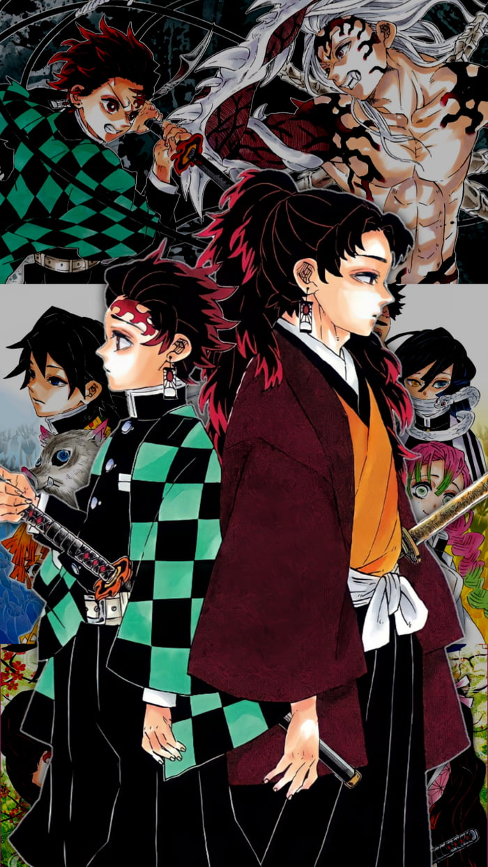 Tanjiro and Yoriichi (Demon Slayer)