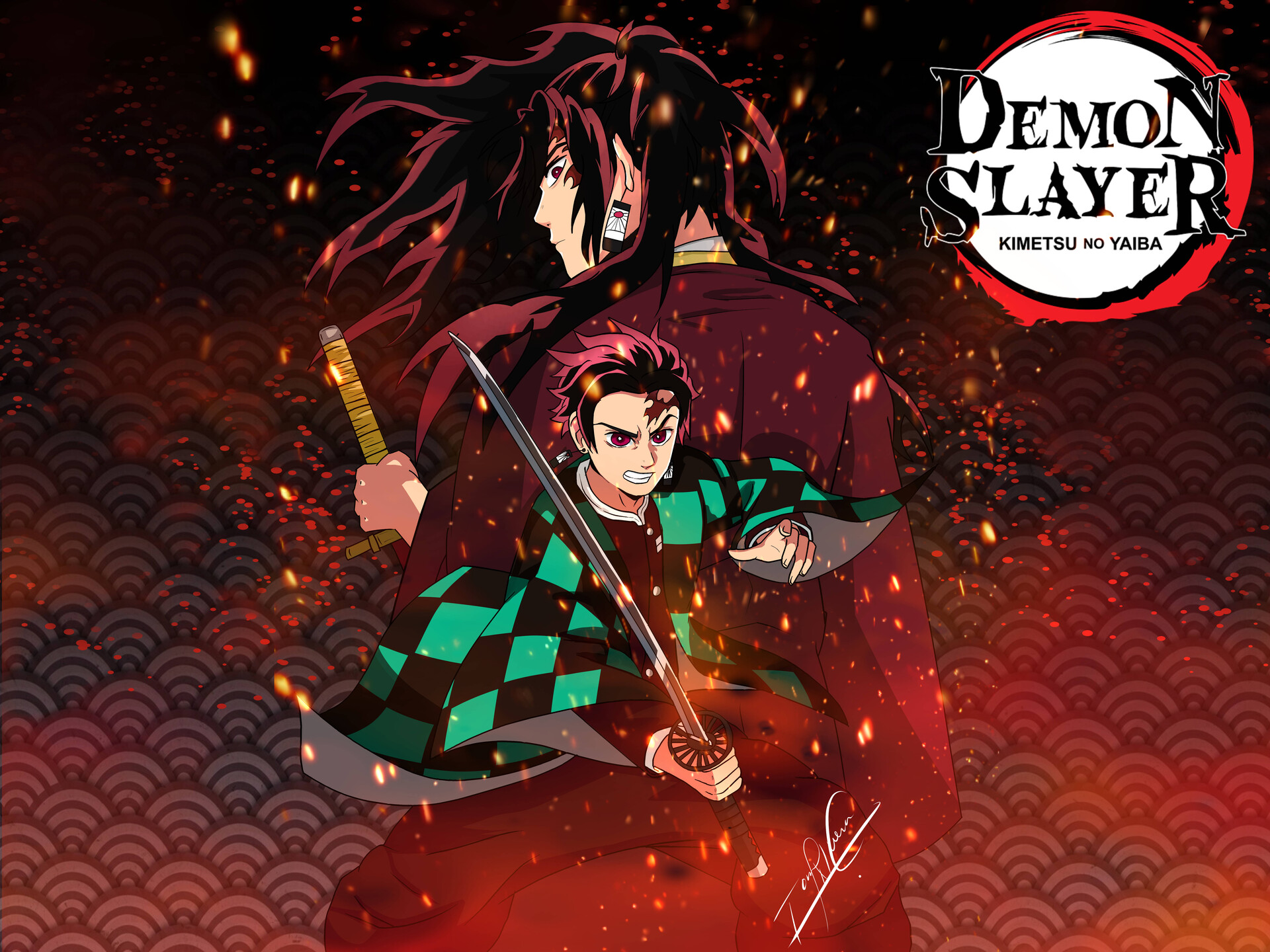 Tanjiro Kamado X Yoriichi Tsugikuni