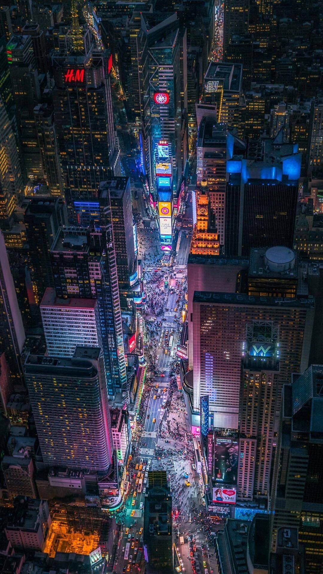 Times Square New York iPhone Wallpaper