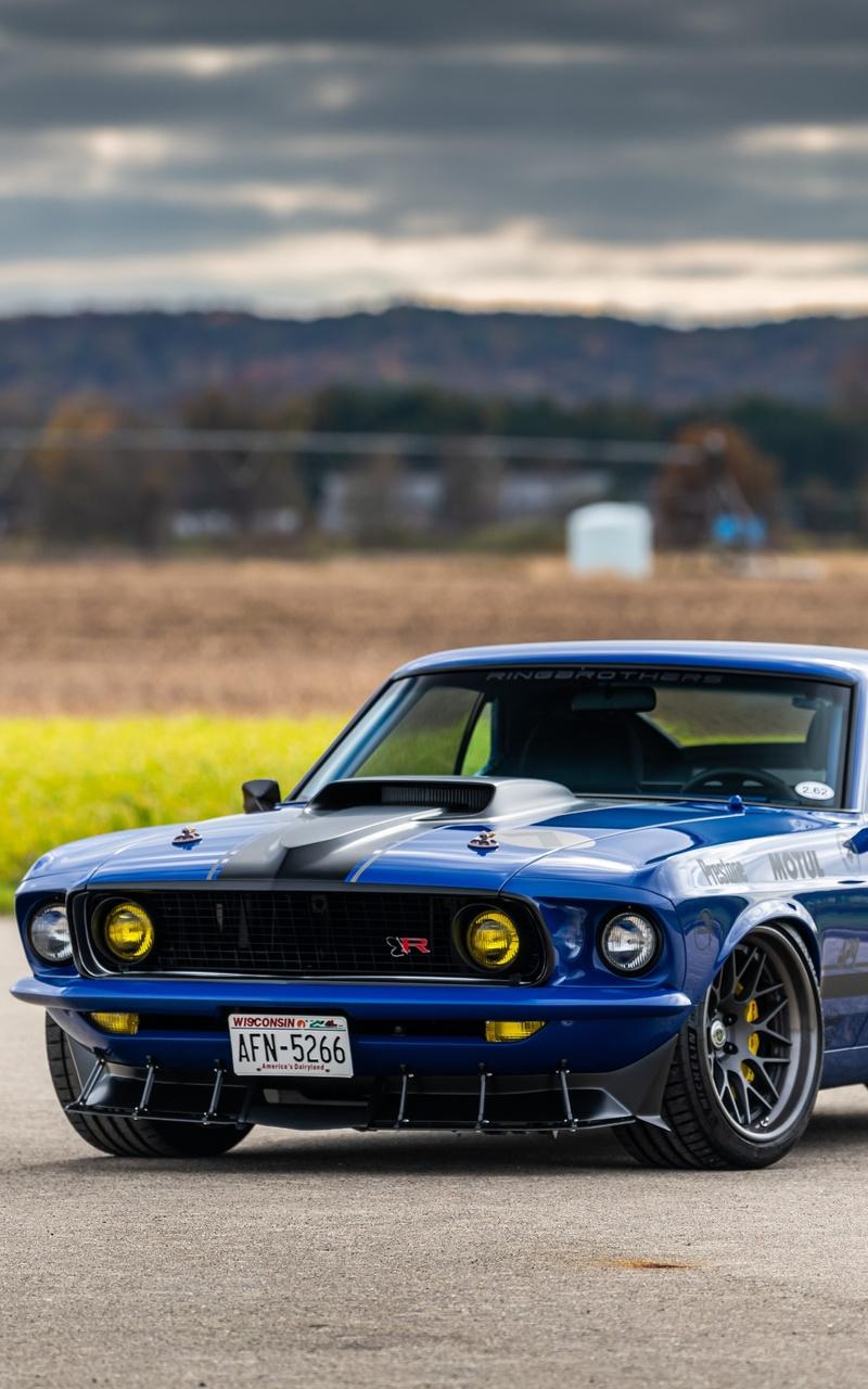 8K Muscle Car Wallpaper