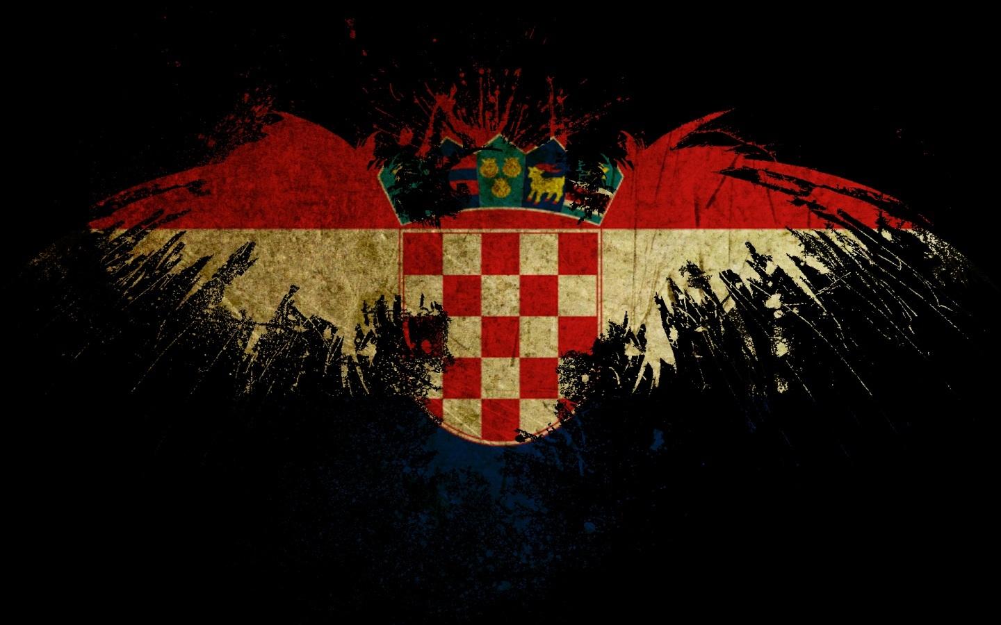 Croatia Flag Wallpaper Flag. 照片图像
