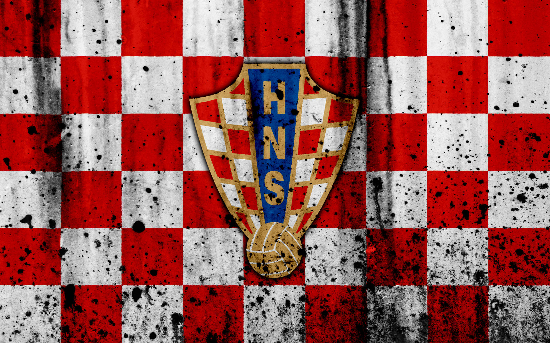 Download Croatia Hns Logo Wallpaper