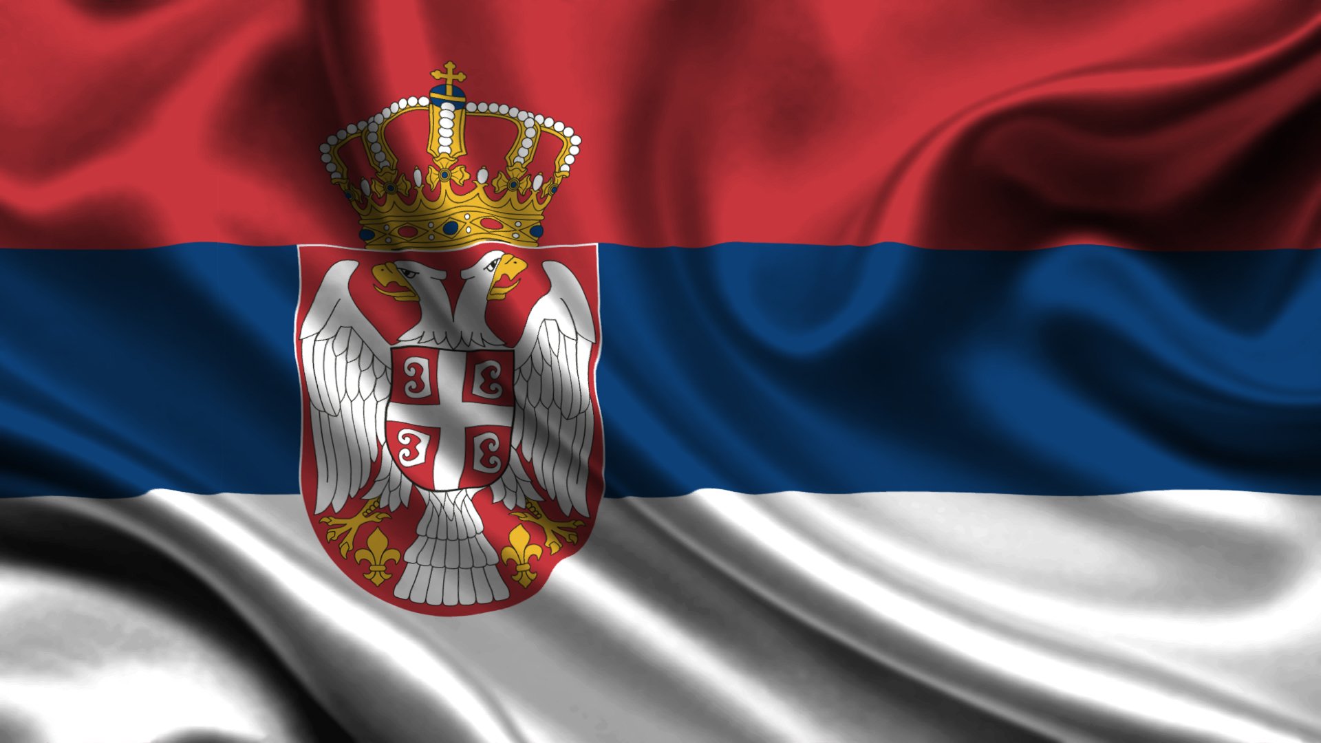 Misc Flag of Serbia HD Wallpaper