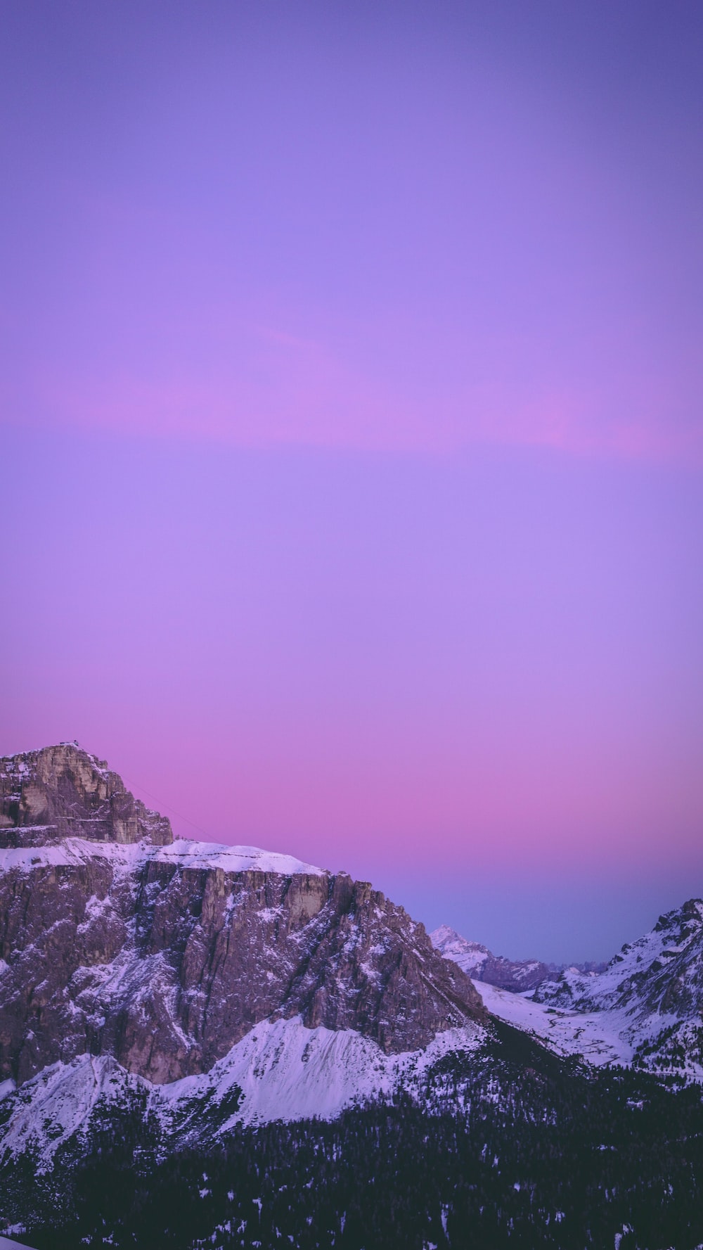 Purple Mountain Picture. Download Free Image
