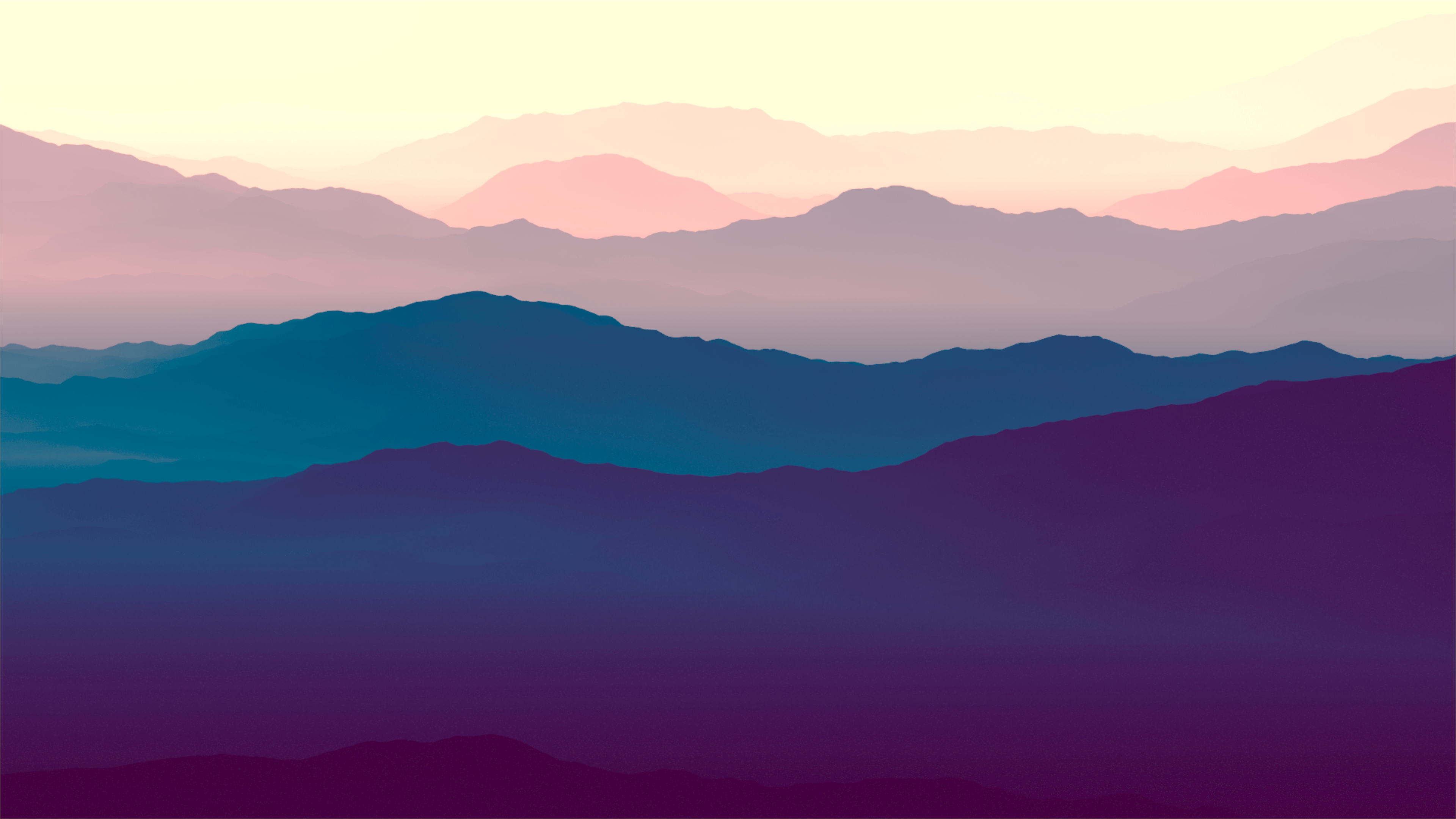 Purple Mountain Wallpaper