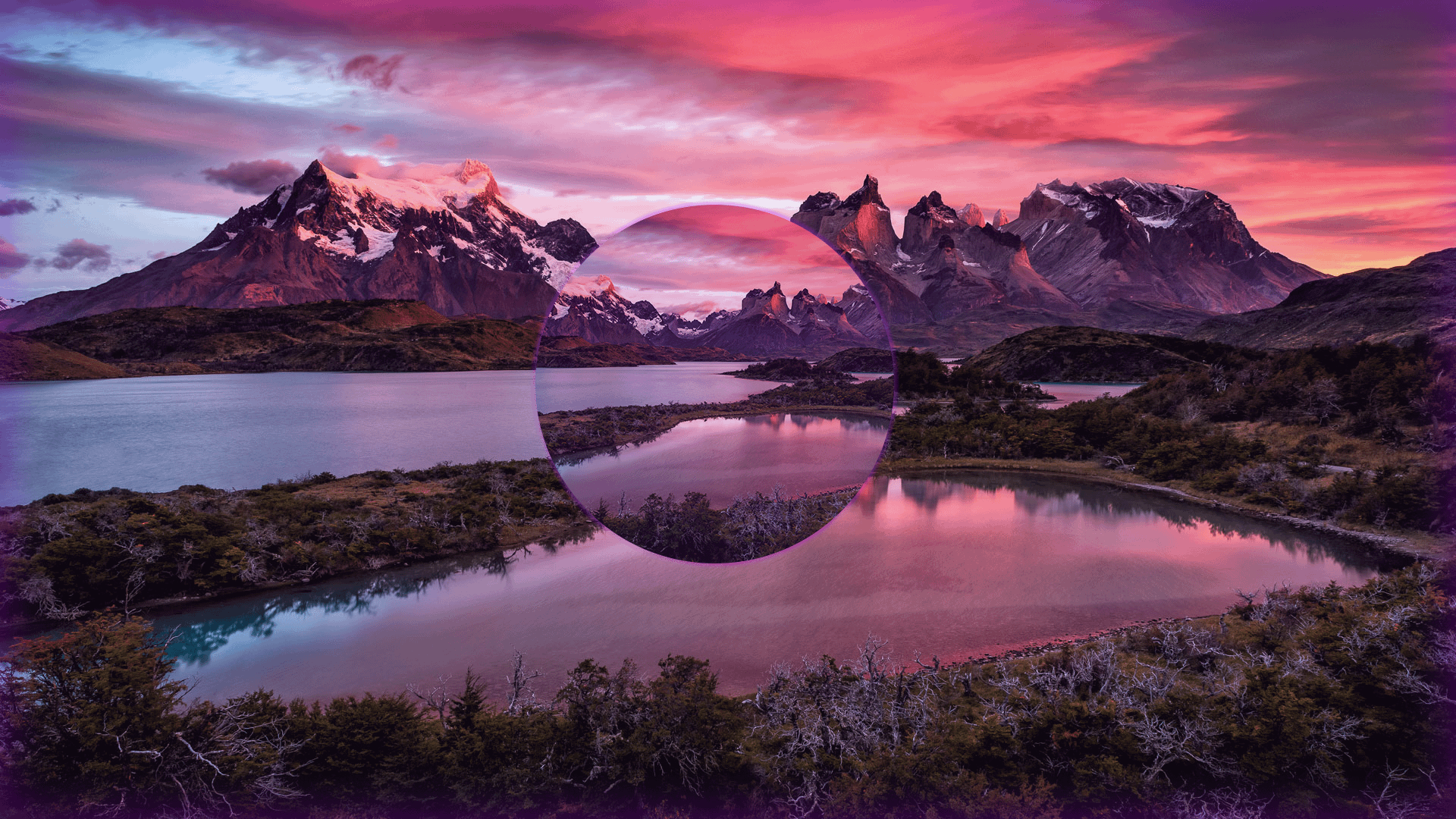 Purple Mountains by Me. [1920x1080]