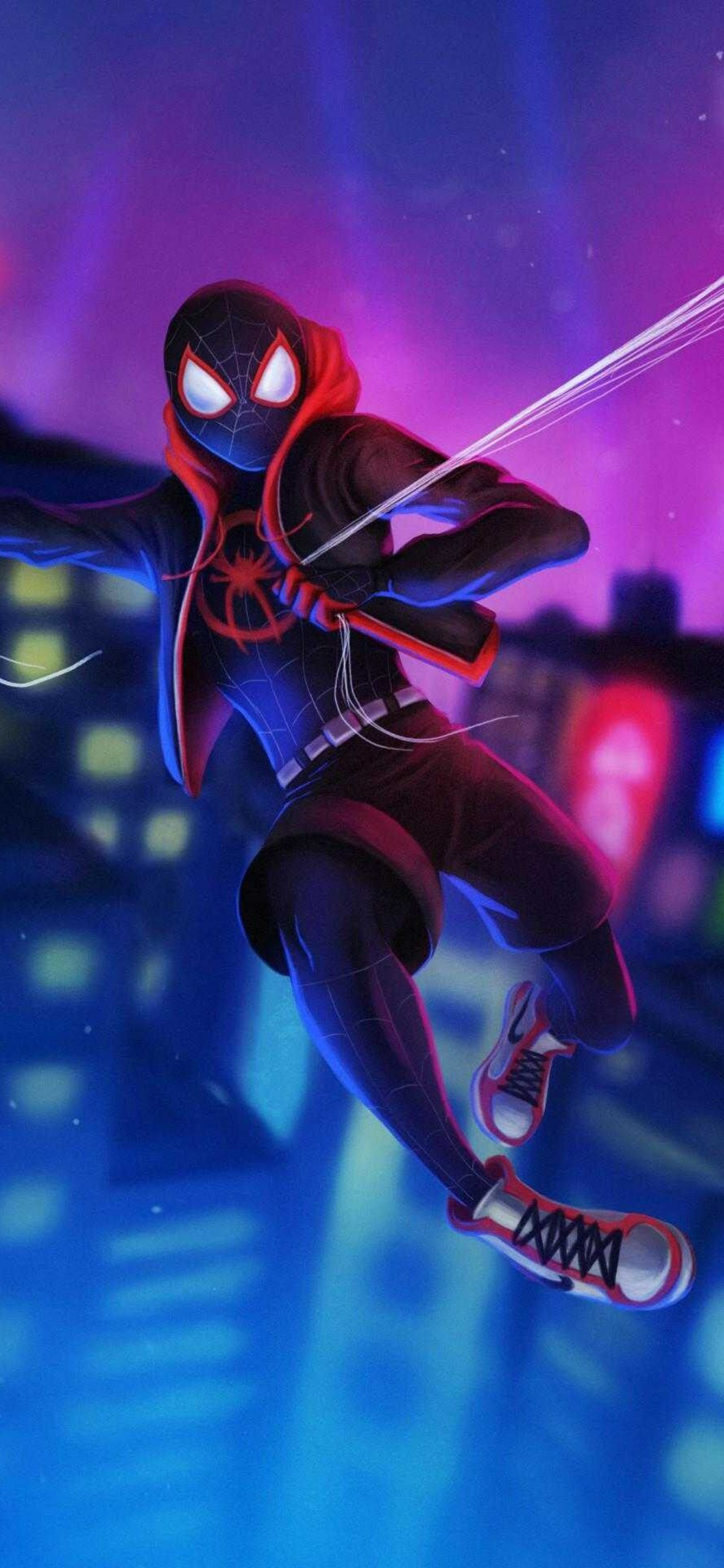 Best Miles Morales iPhone Wallpaper [ HQ ]