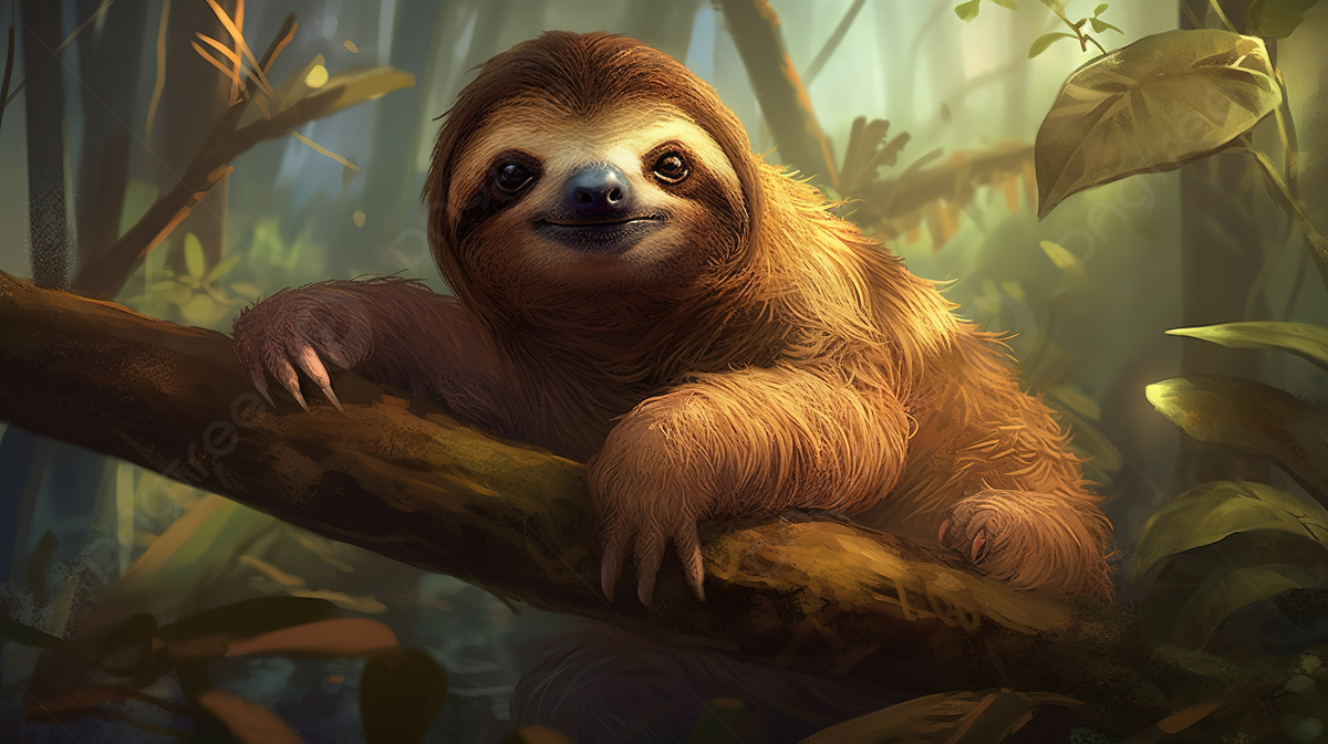 Sloth HD Image Wallpaper Background