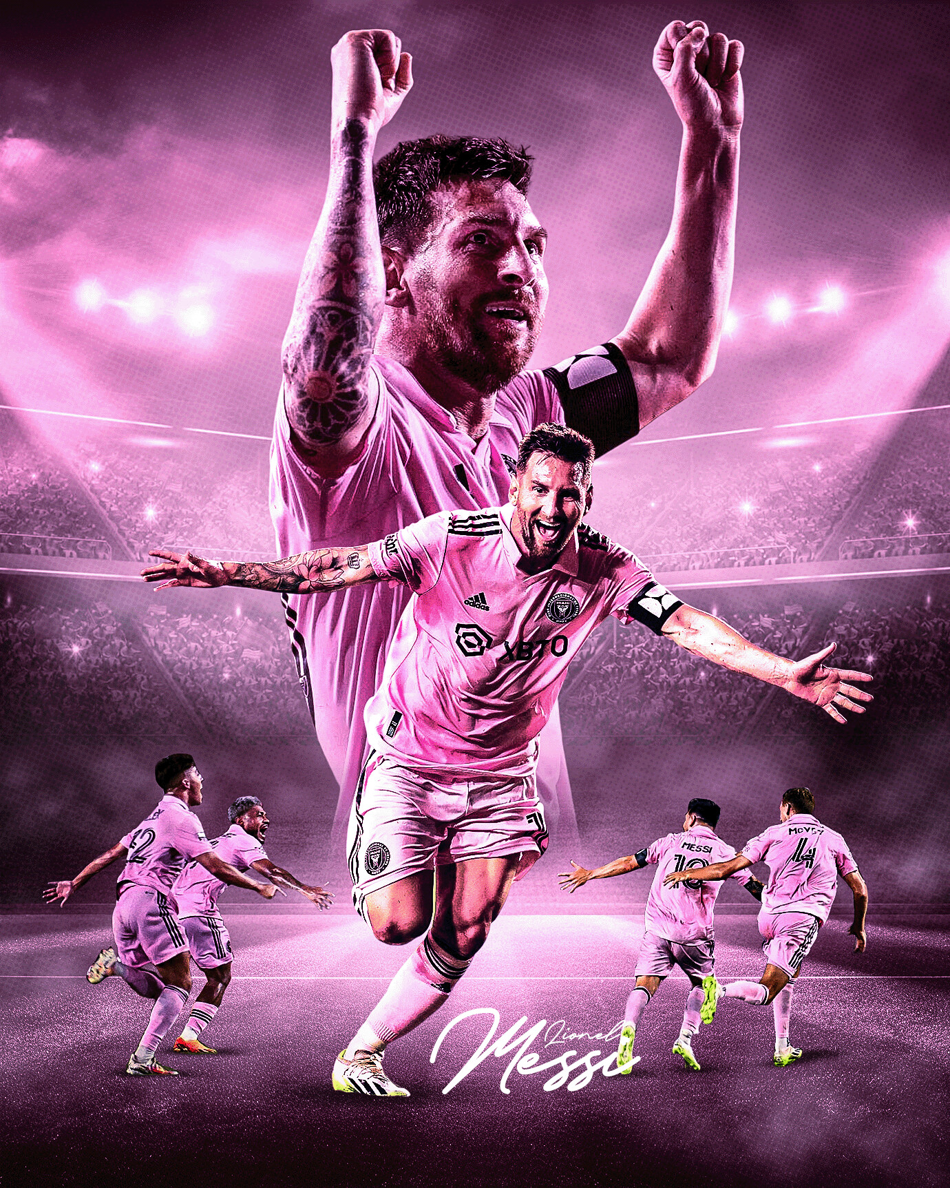 Messi Inter Miami Wallpapers Wallpaper Cave