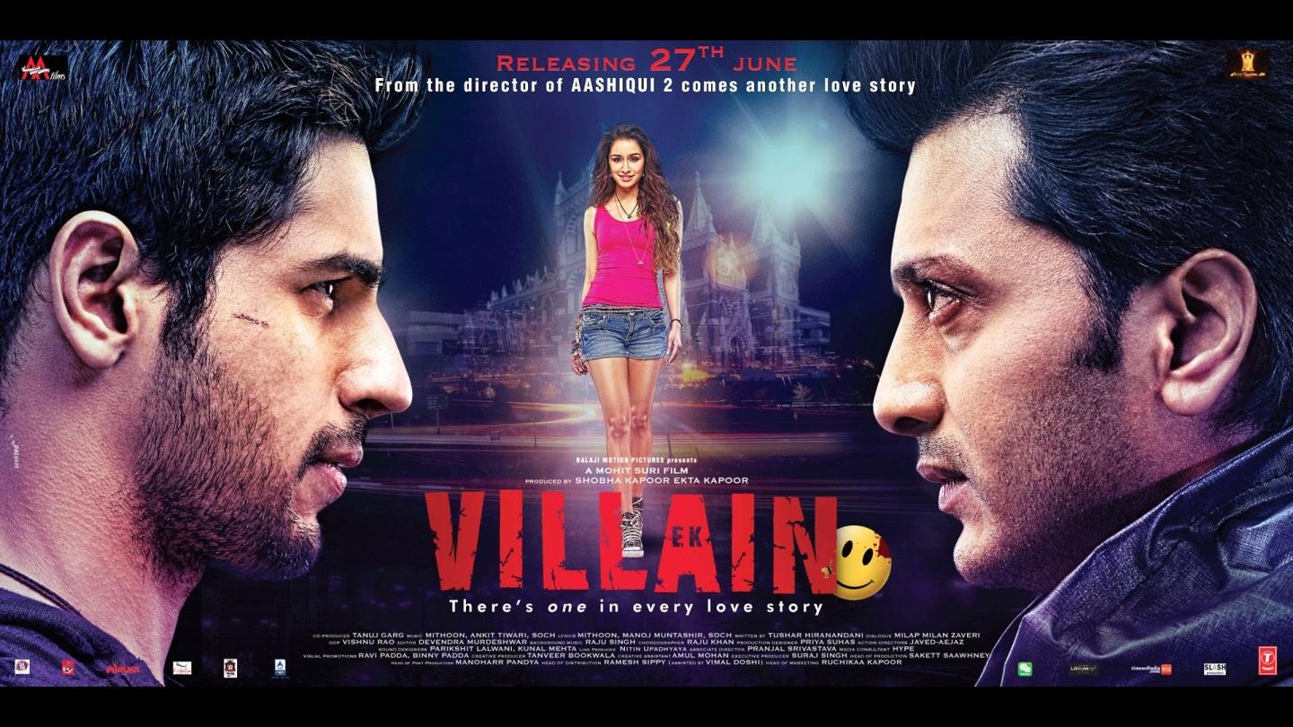 Ek Villain Bollywood Movie Poster Wallpaper Movies. Imágenes españoles