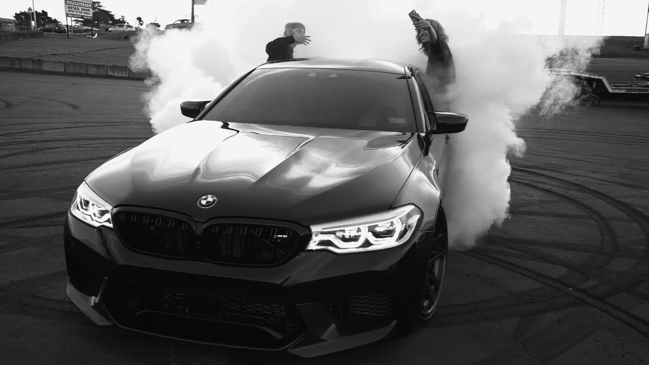 BMW m4 Burnout