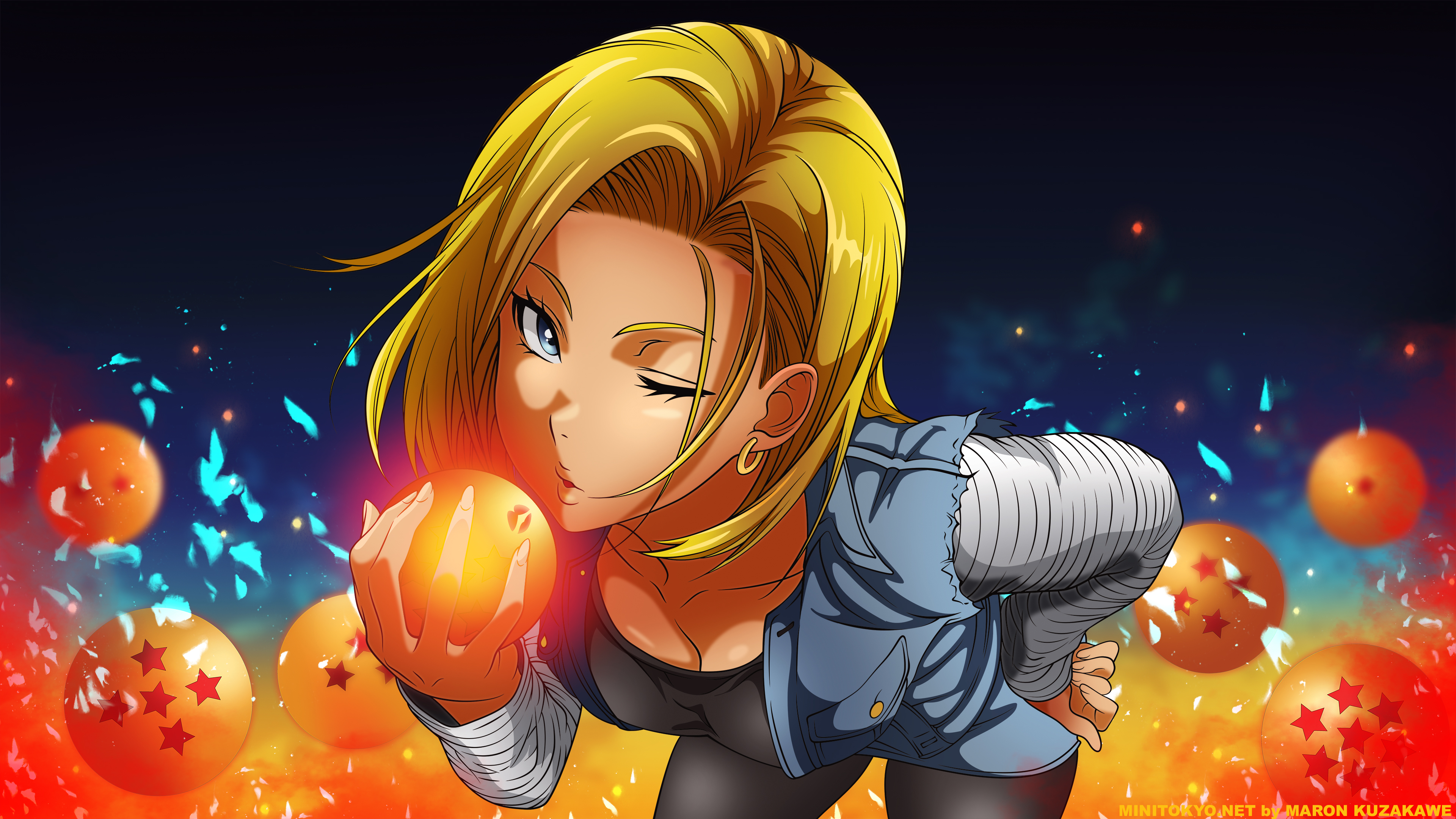 Android 18 (Dragon Ball) Wallpaper
