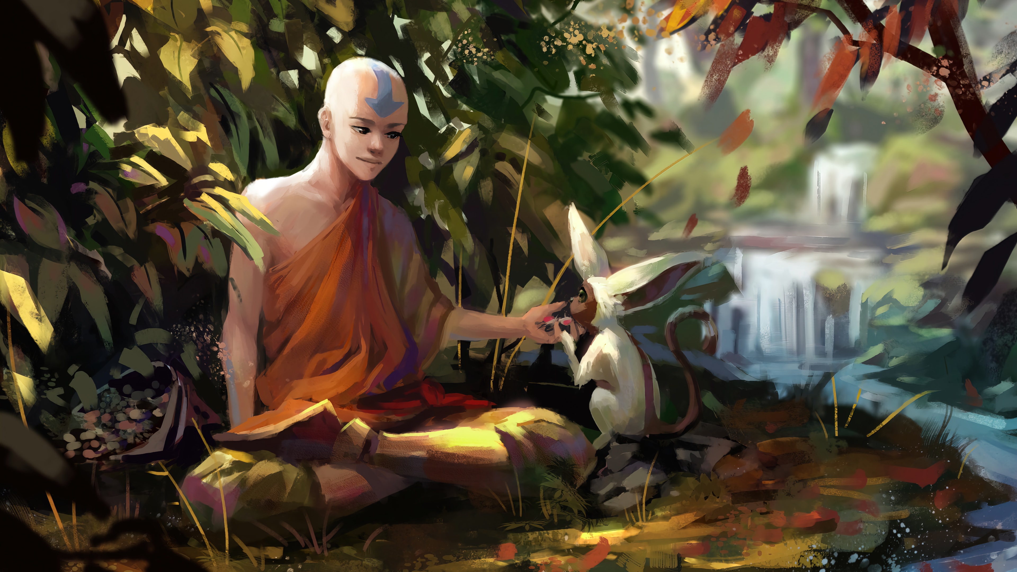 aang, last airbender, 4k, pc Gallery HD Wallpaper