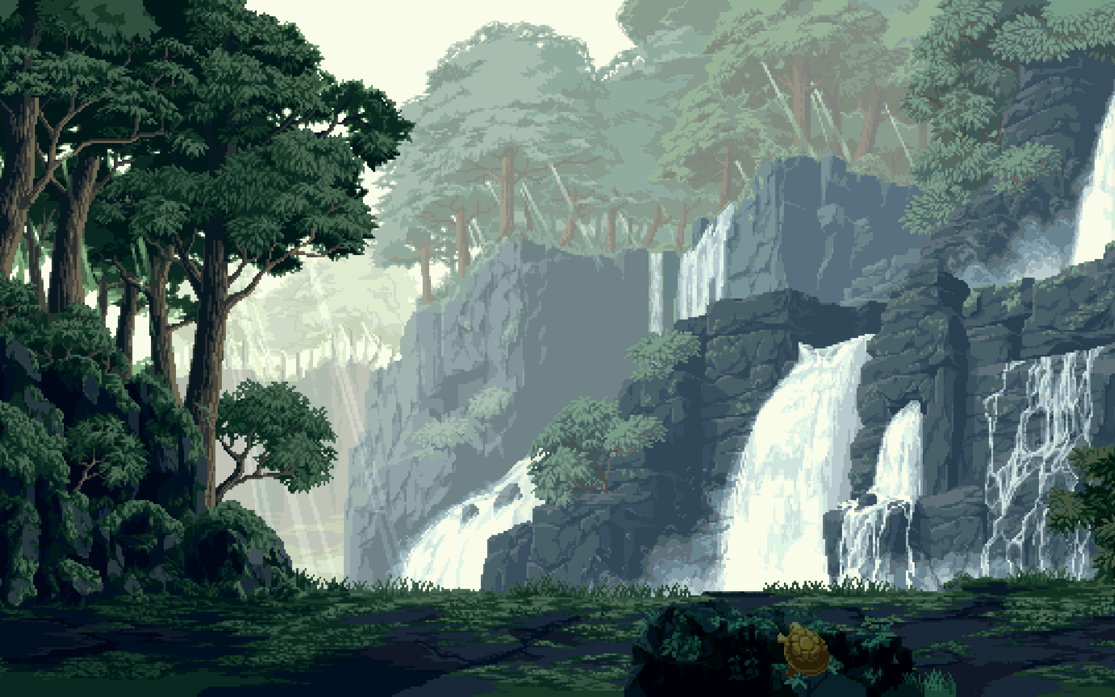 Pixel Art Desktop Wallpaper