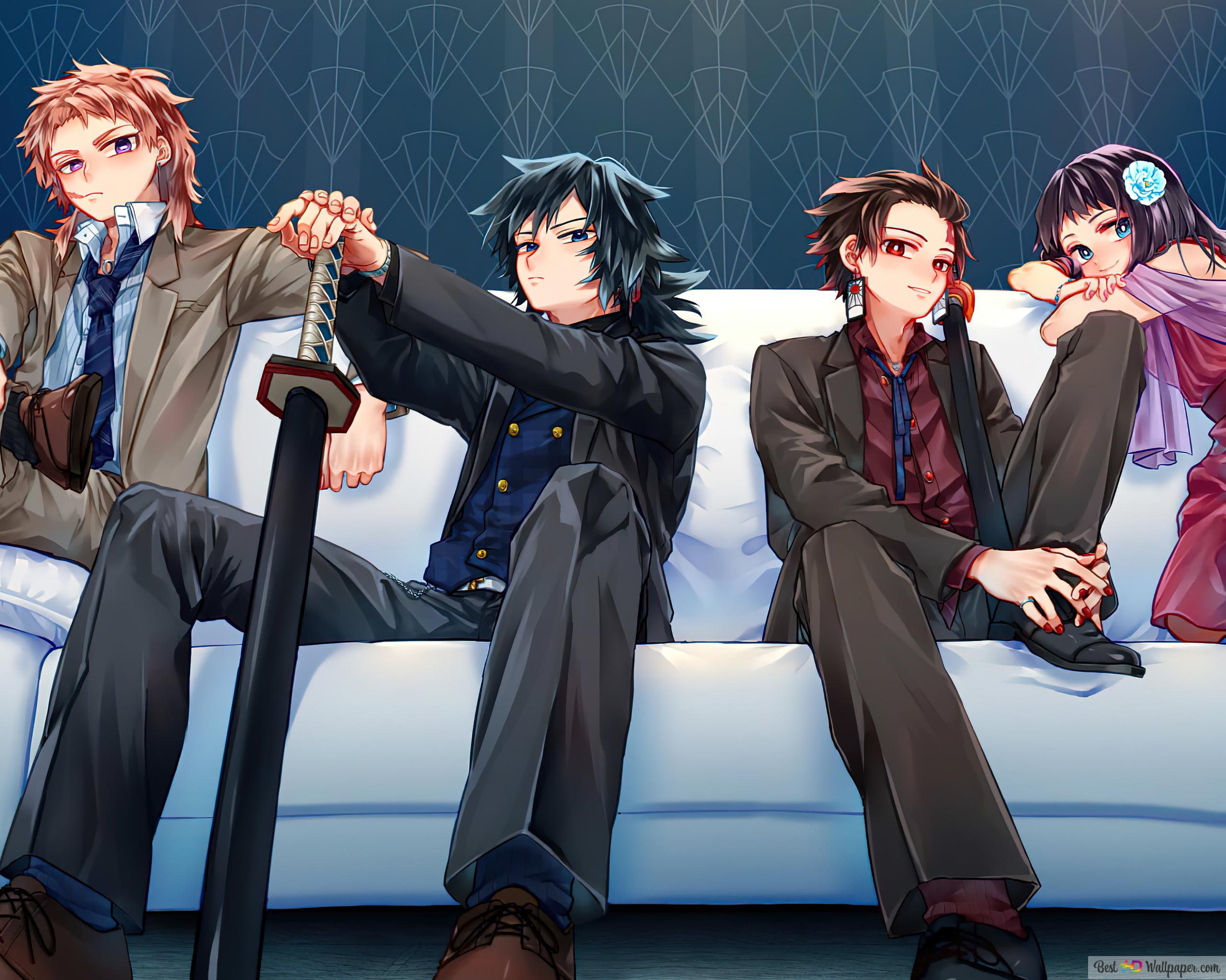 Free download Demon Slayer Characters 4K wallpaper download [2560x2048] for your Desktop, Mobile & Tablet. Explore Demon Slayer All Characters Wallpaper. Demon Slayer Android Wallpaper, Demon Slayer Portrait Wallpaper