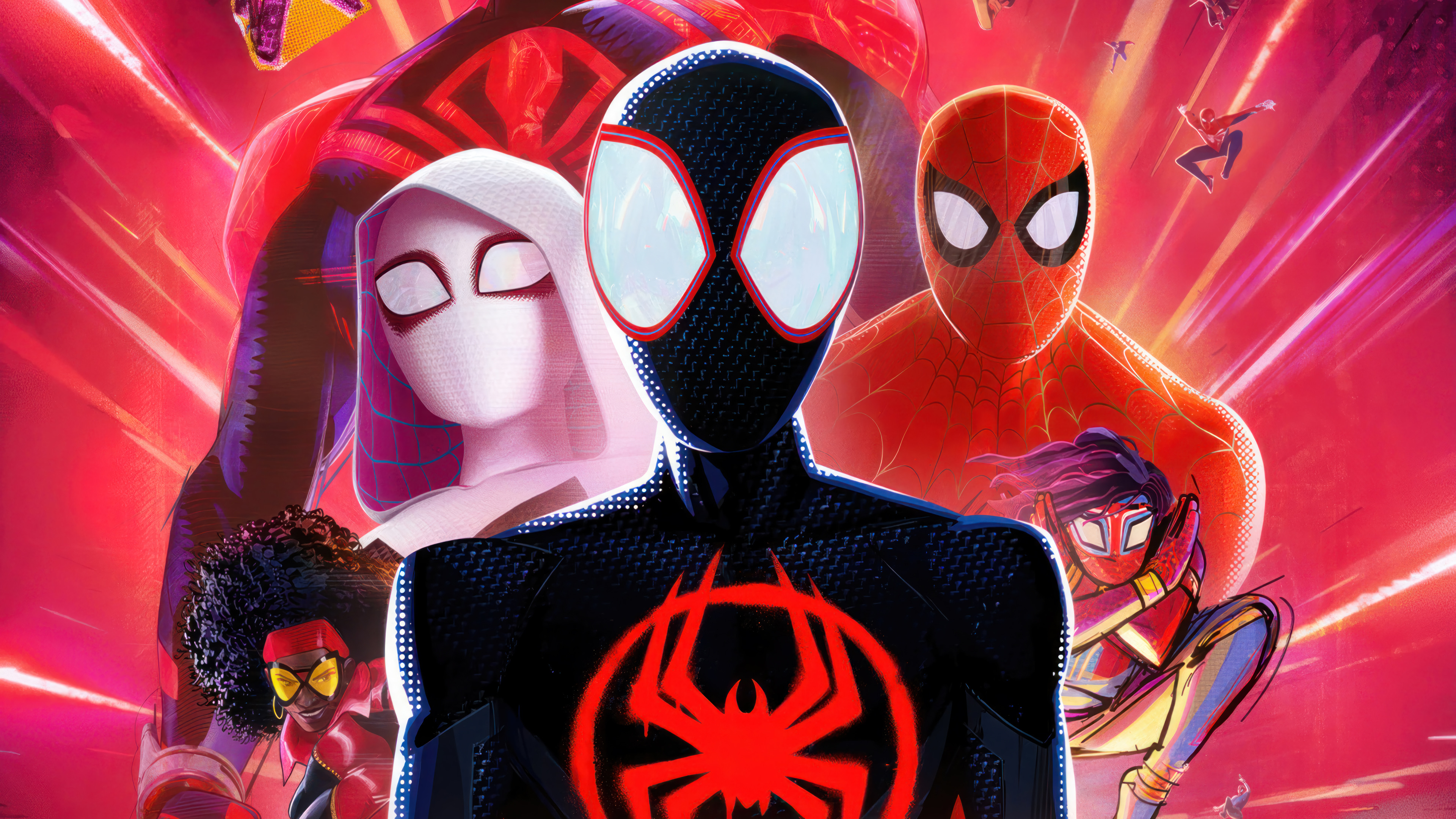 Spider man across the spider verse desktop wallpapers wallpaper cave
