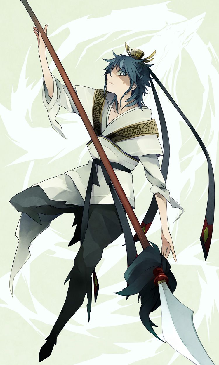 Ren Hakuryuu. MAGI: The Labyrinth of Magic. Anime magi, Aladdin magi, Anime