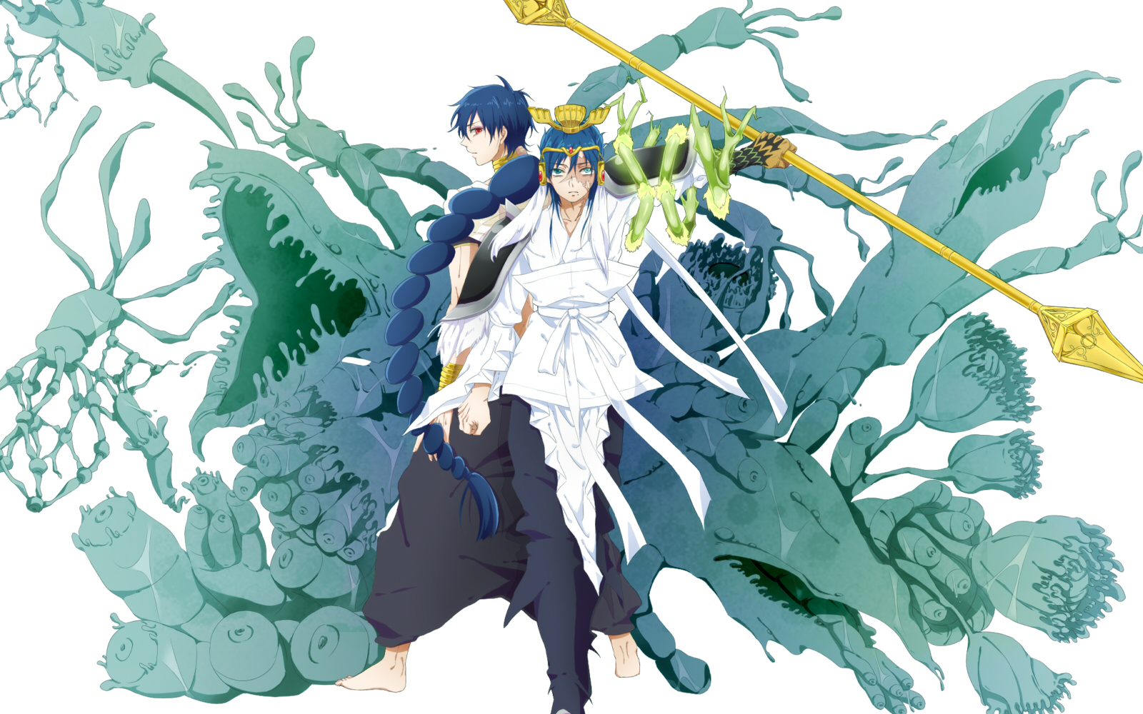 Ren Hakuryuu, Wallpaper Anime Image Board