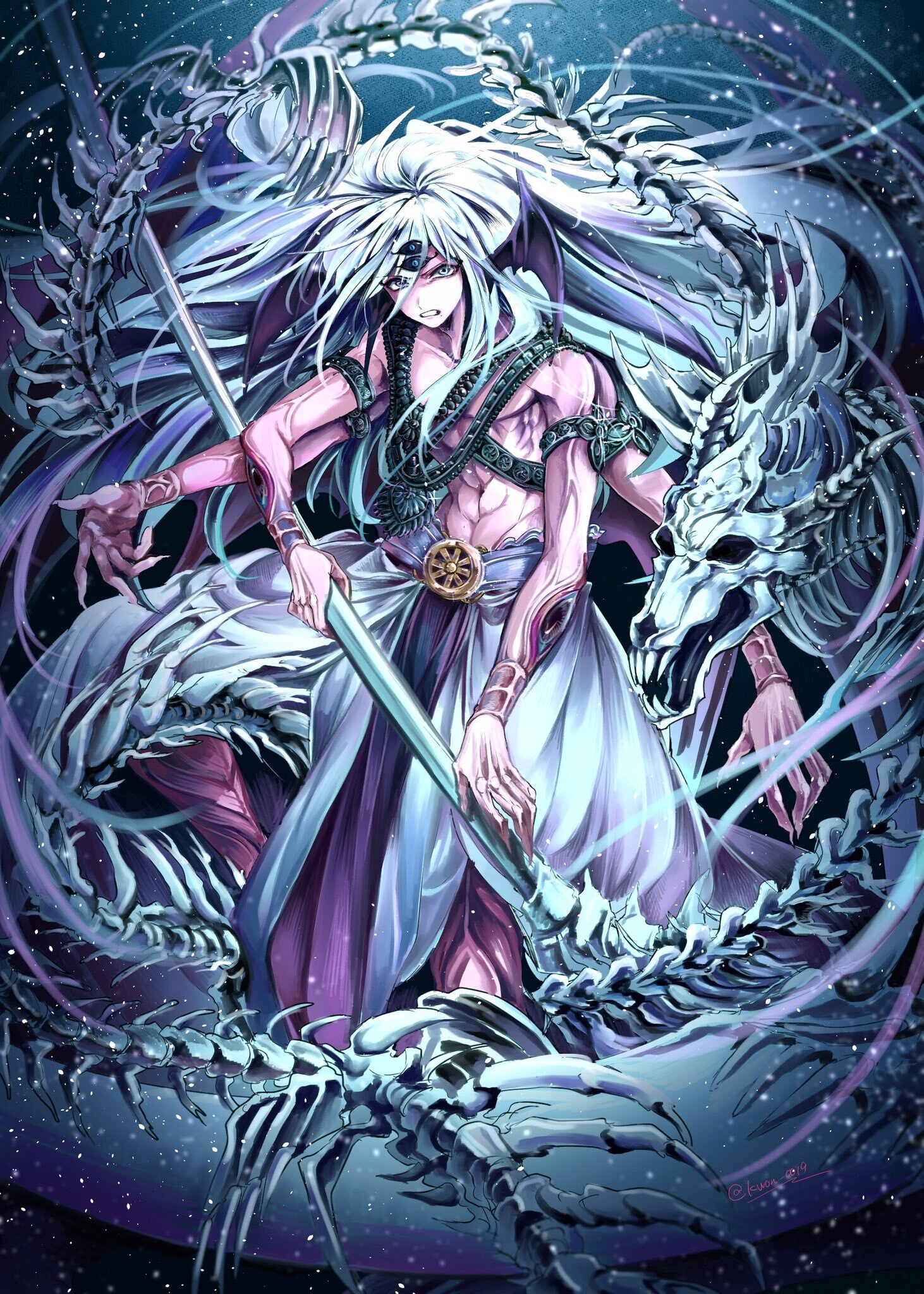 Hakuryuu Ren vs Gremmy Thoumeaux