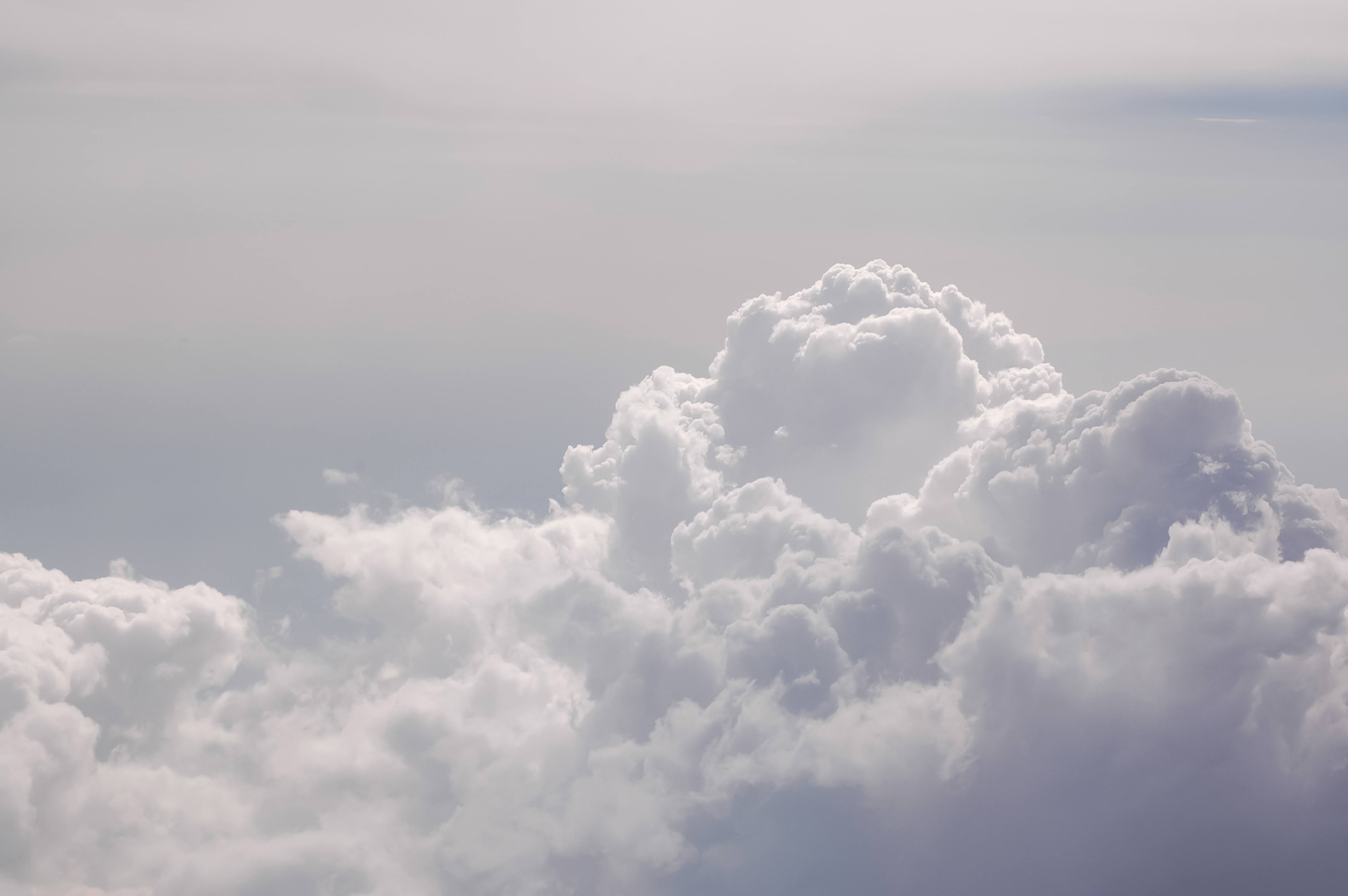 Soft Aerial Sky Clouds