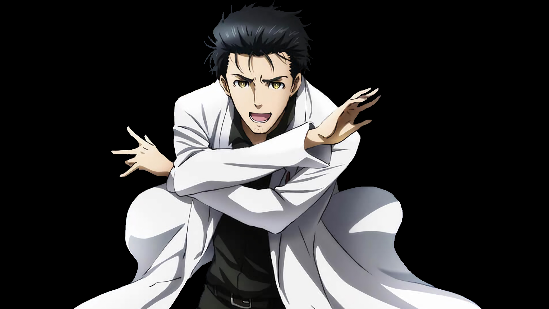 I made an Okabe wallpaper