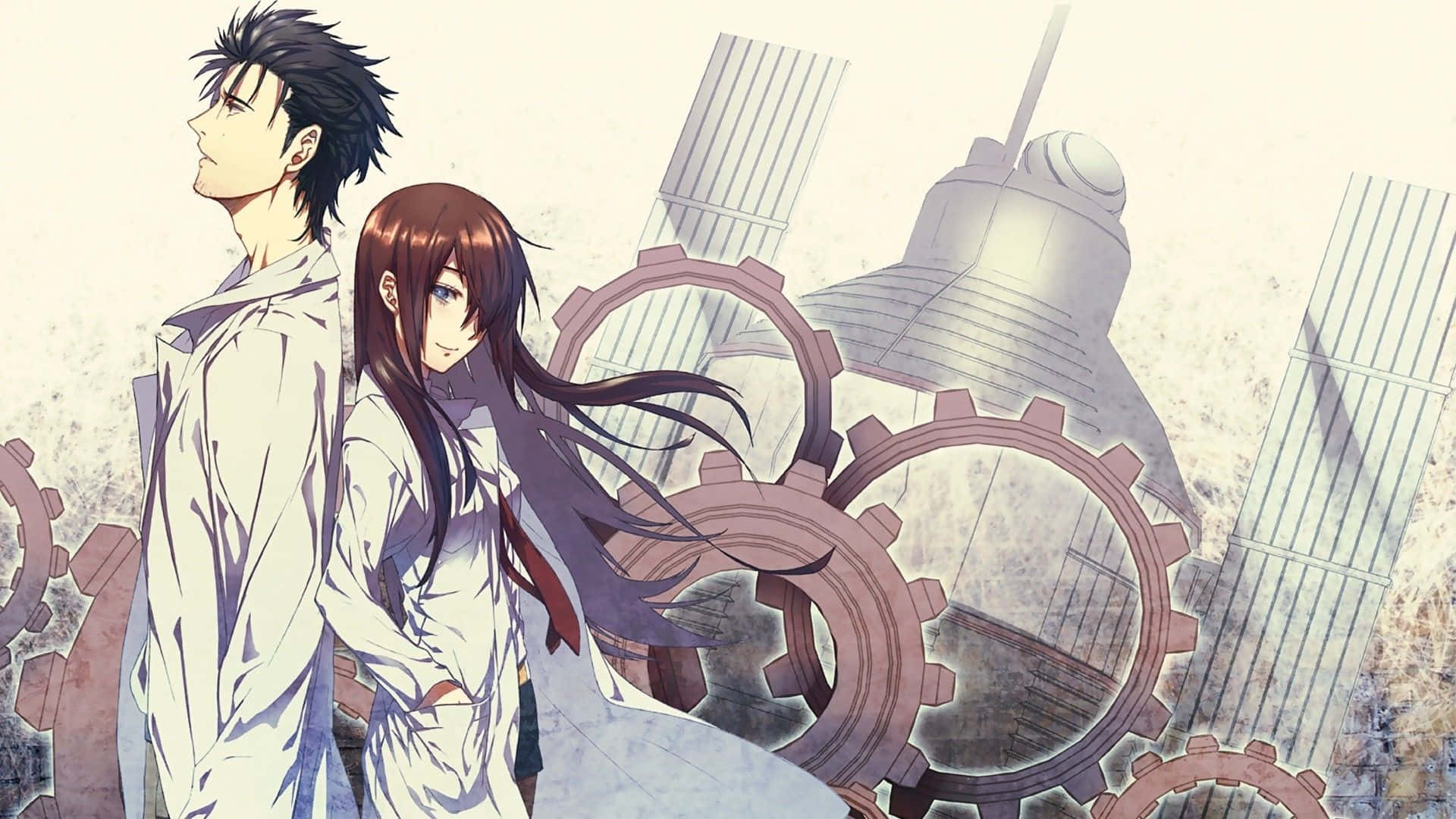 Download Rintaro Okabe Time Travelling Scientist Wallpaper