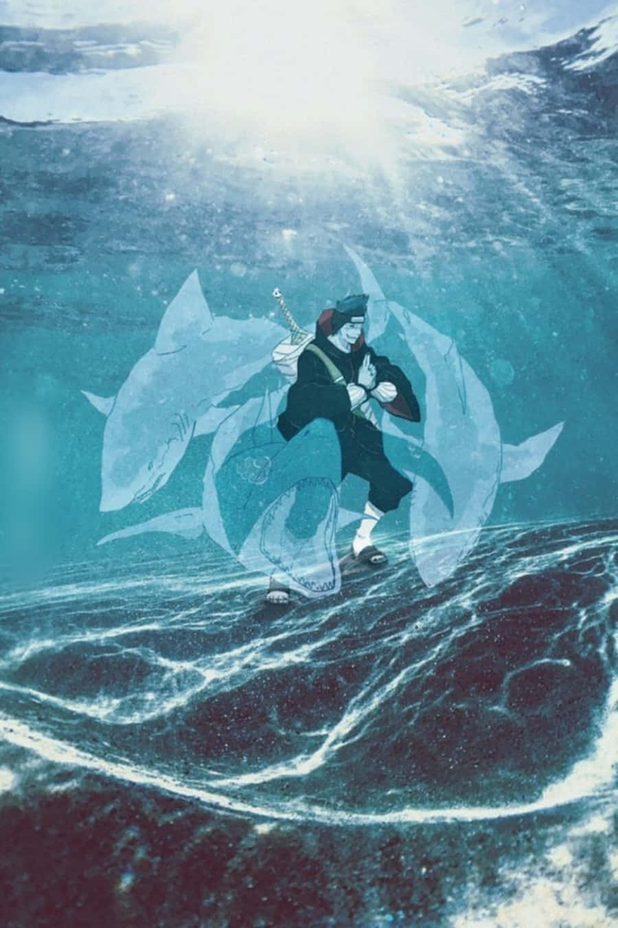 Download Kisame Shark Summoning Technique Wallpaper