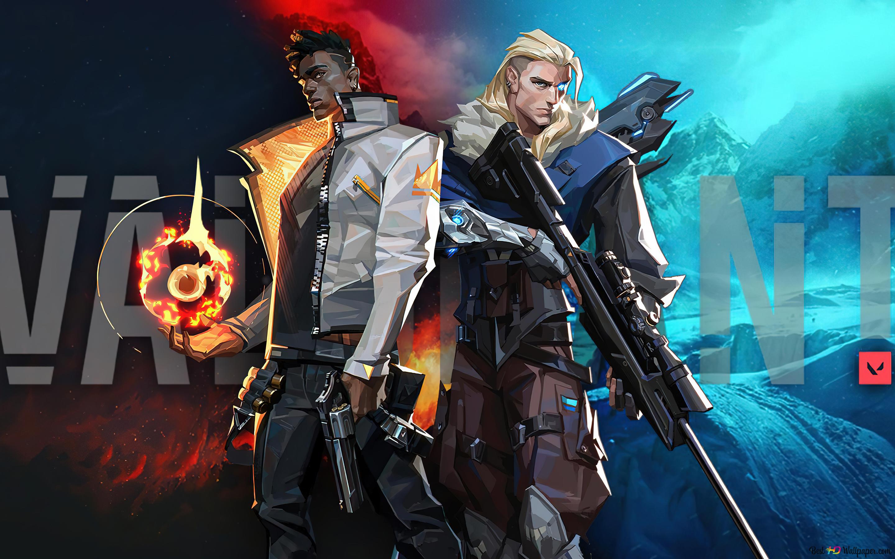 Sova Vs. Phoenix (Riot Video Game) 4K wallpaper download