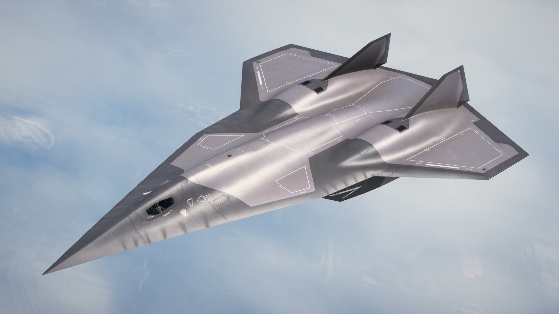Lockheed Darkstar From Top Gun Maverick [Add On]