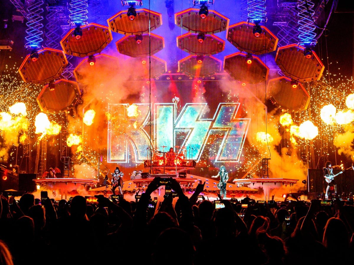 Kiss Concert Wallpapers Wallpaper Cave