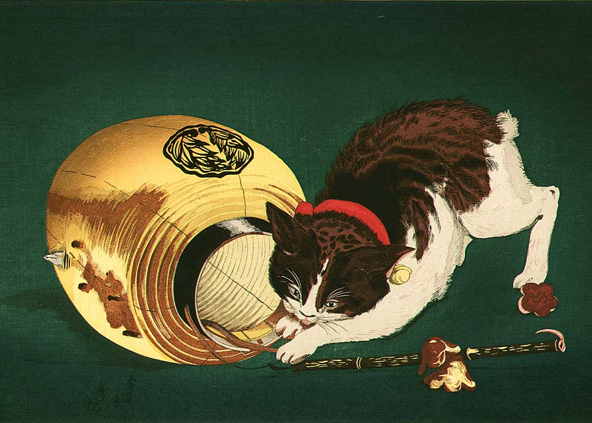 Greatest Japanese Cat Paintings You Will Love