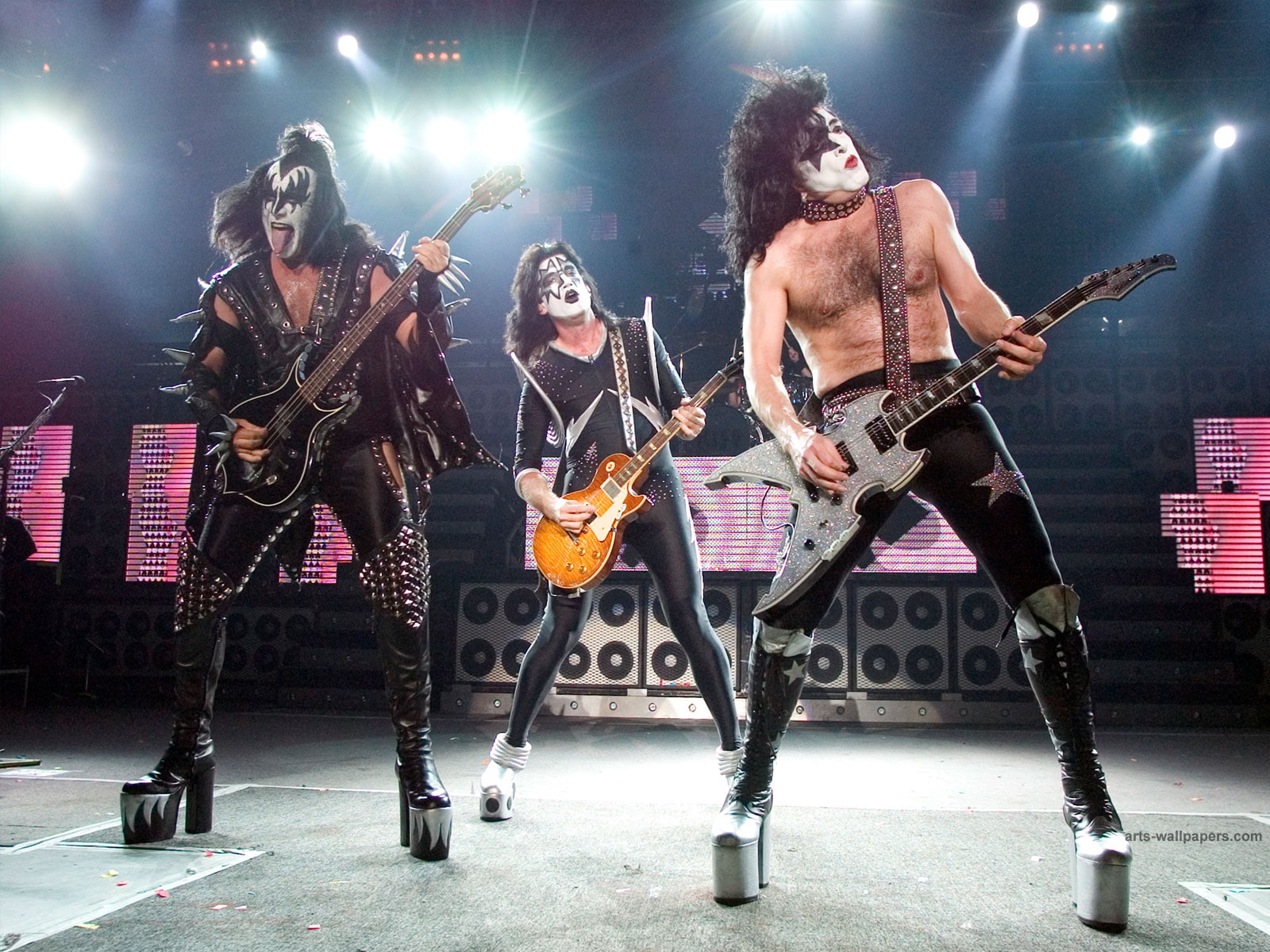 Wallpaper / rock, bands, kiss, concert, heavy, metal, guitar, 720P free download