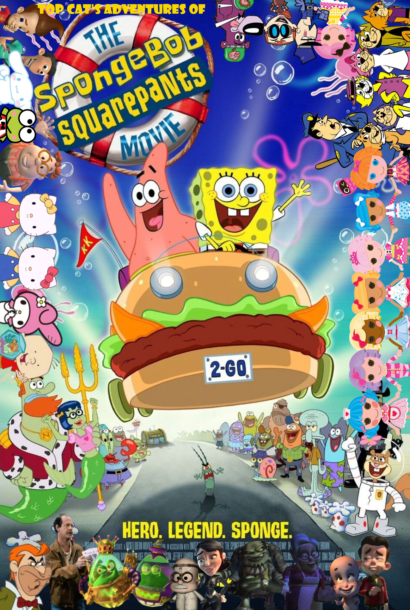 Top Cat's Adventures of The SpongeBob SquarePants Movie. Pooh's Adventures