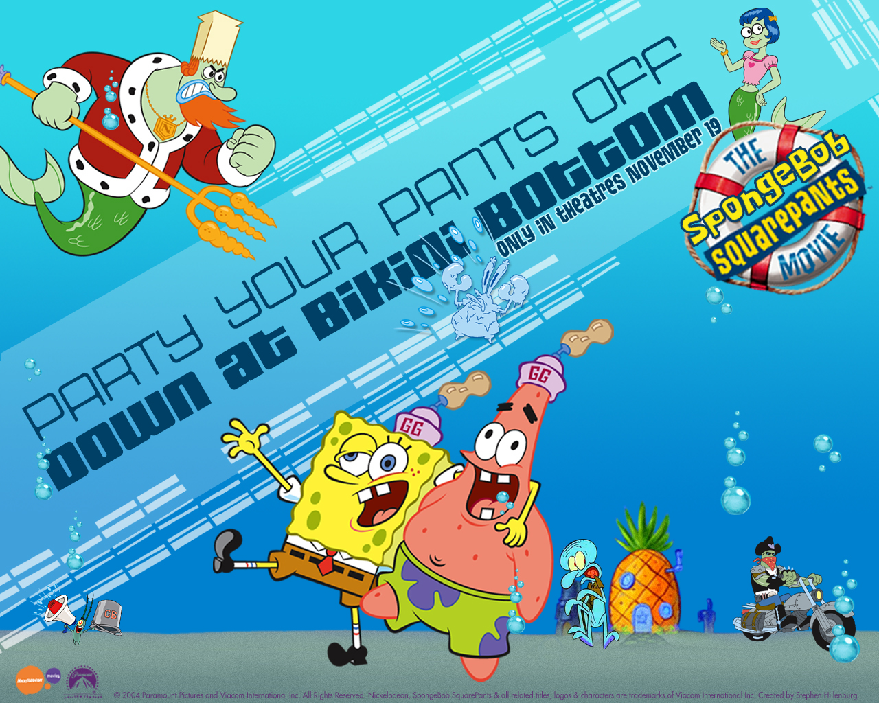 The SpongeBob Movie Squarepants Fan Art