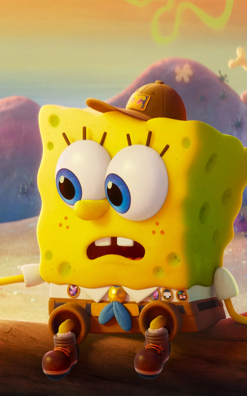 Wallpaper / Movie The SpongeBob Movie: Sponge on the Run Phone Wallpaper, SpongeBob SquarePants, 800x1280 free download