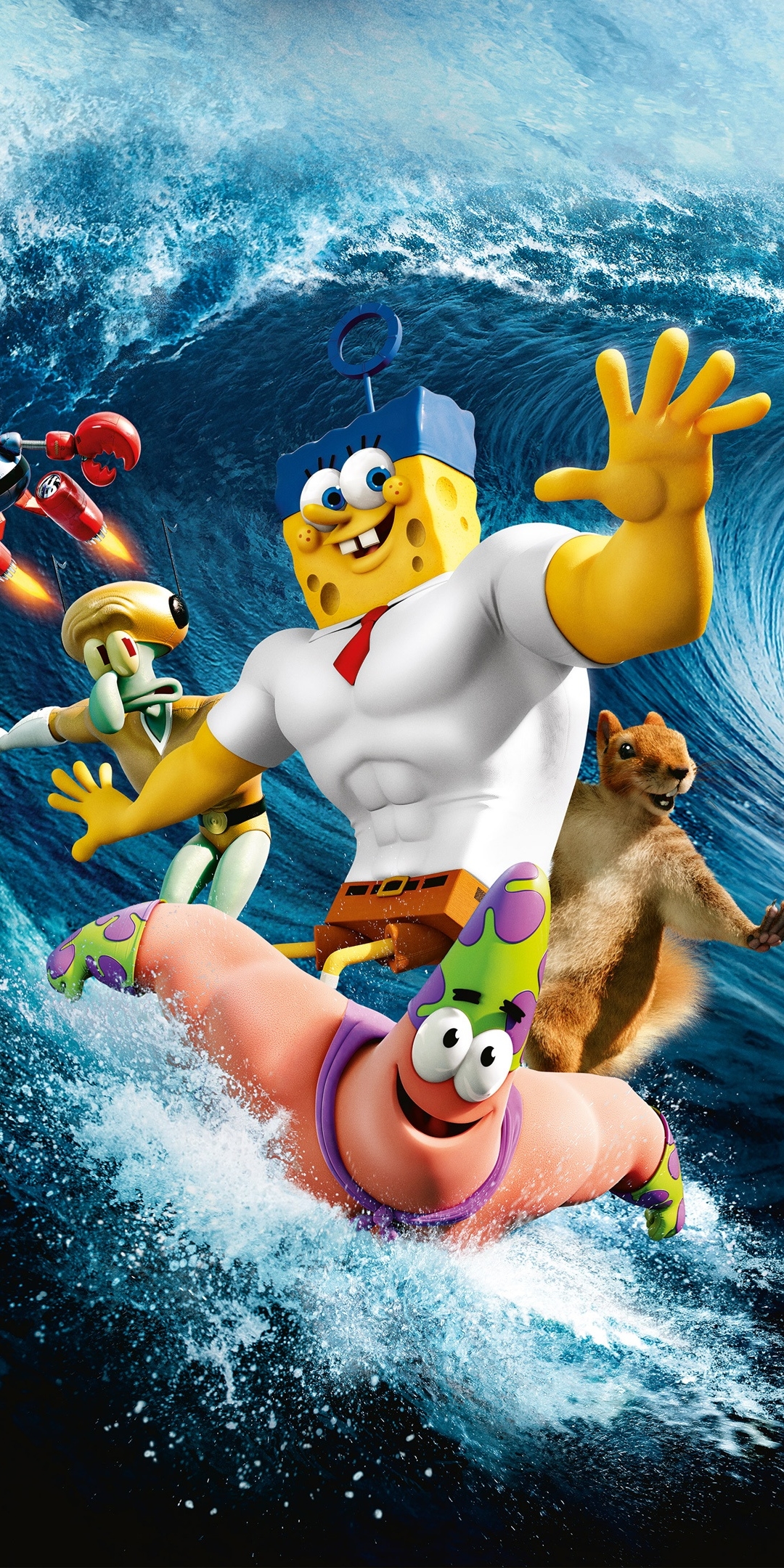 Mobile wallpaper: Spongebob Squarepants, Movie, The Spongebob Movie: Sponge Out Of Water, 1363595 download the picture for free