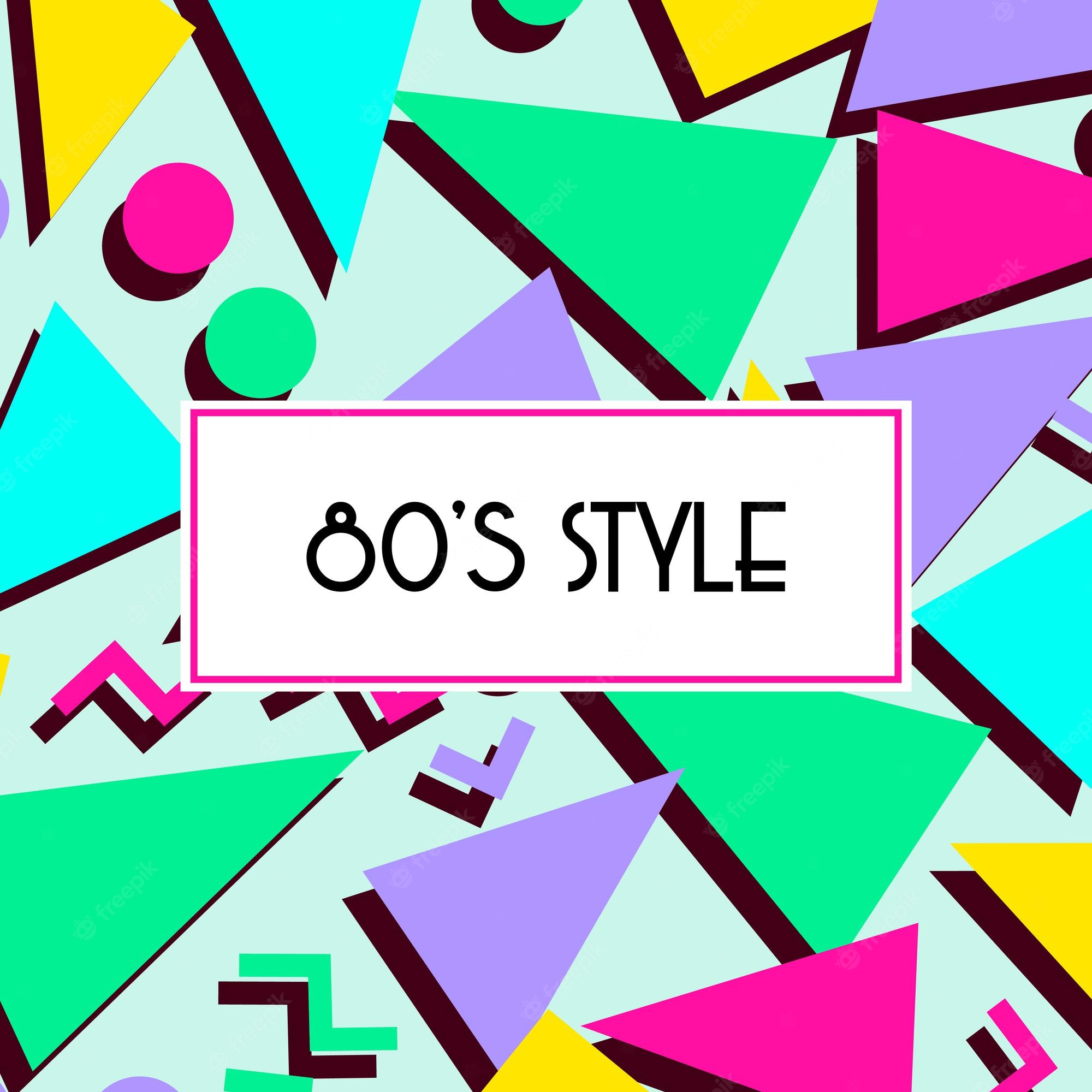 Premium Vector. Retro vintage 80s or 90s fashion style abstract pattern background. good for textile fabric design, wrapping paper and website wallpaper. vector illustration