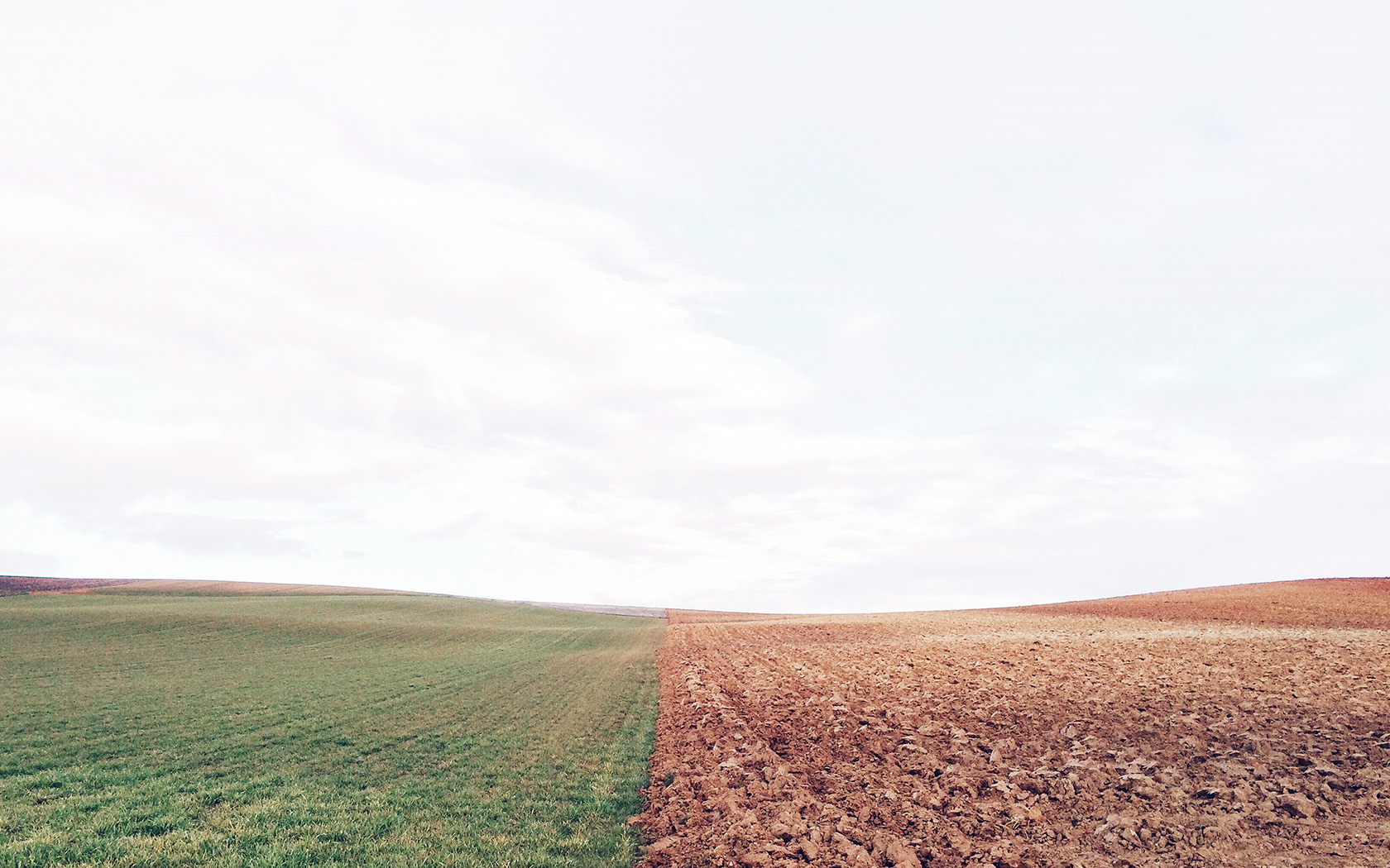 wallpaper for desktop, laptop. barren land green field nature blue