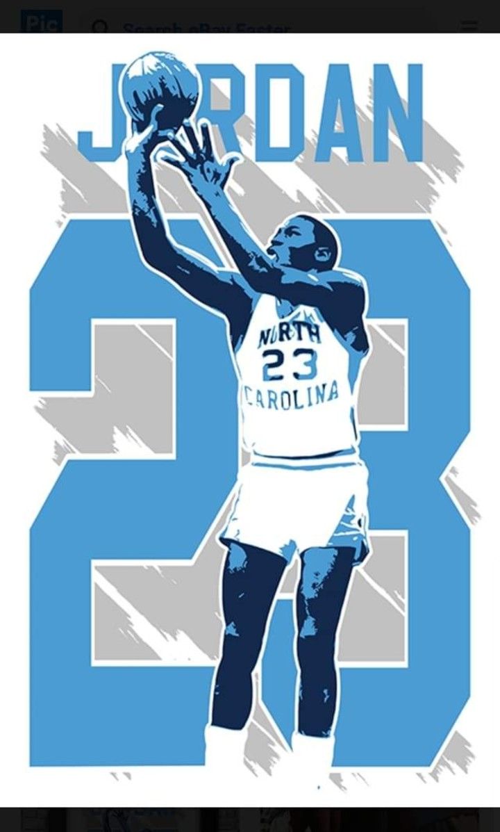 Carolina Tarheels. Michael jordan art, Michael jordan unc, Michael jordan picture